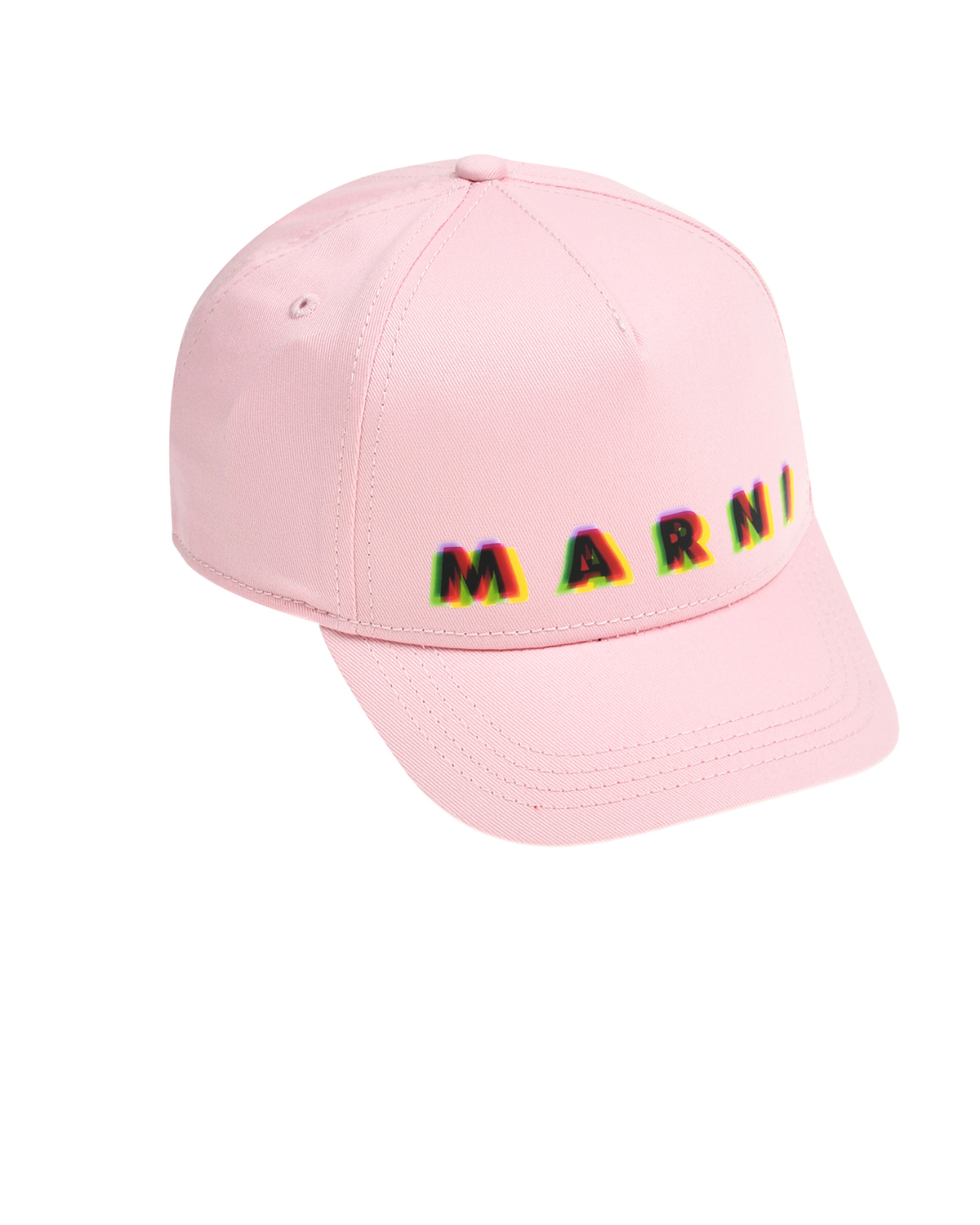 Бейсболка с лого, розовая MARNI, размер 3, цвет розовый