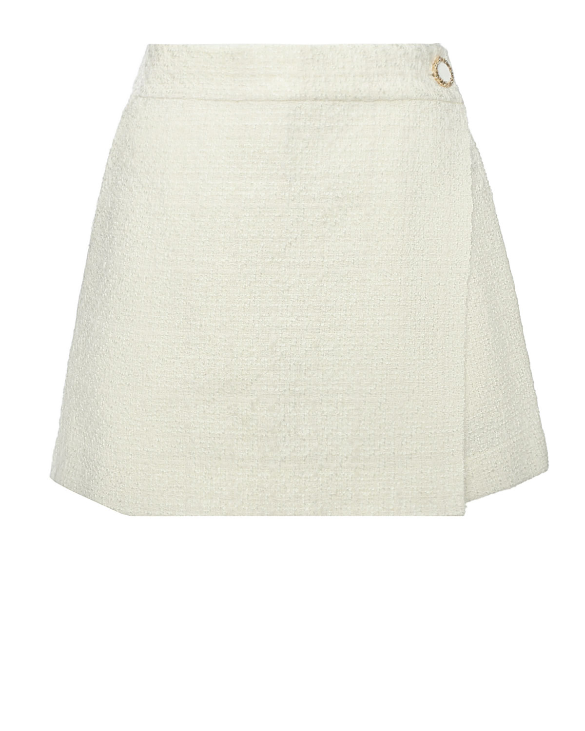 Твидовые шорты-юбка Masterpeace, размер 42, цвет нет цвета