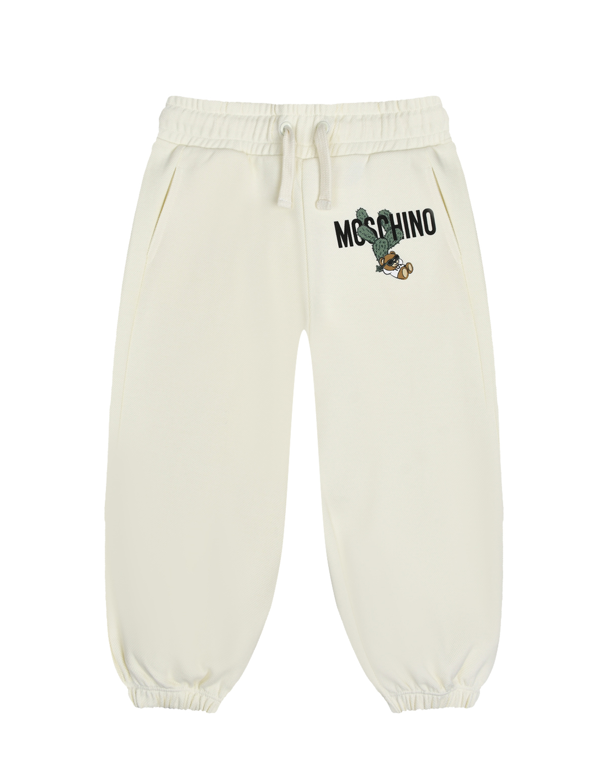 Moschino Спортивные брюки с принтом "лого и кактус" Moschino