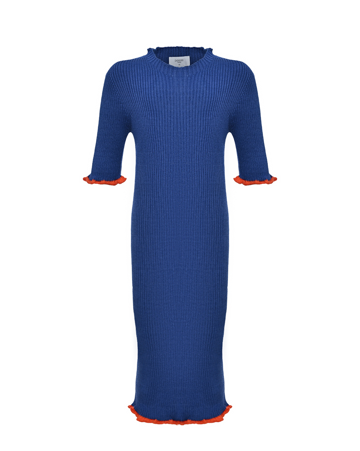 Платье лапша с красной отделкой Paade Mode, размер 128, цвет нет цвета - фото 1