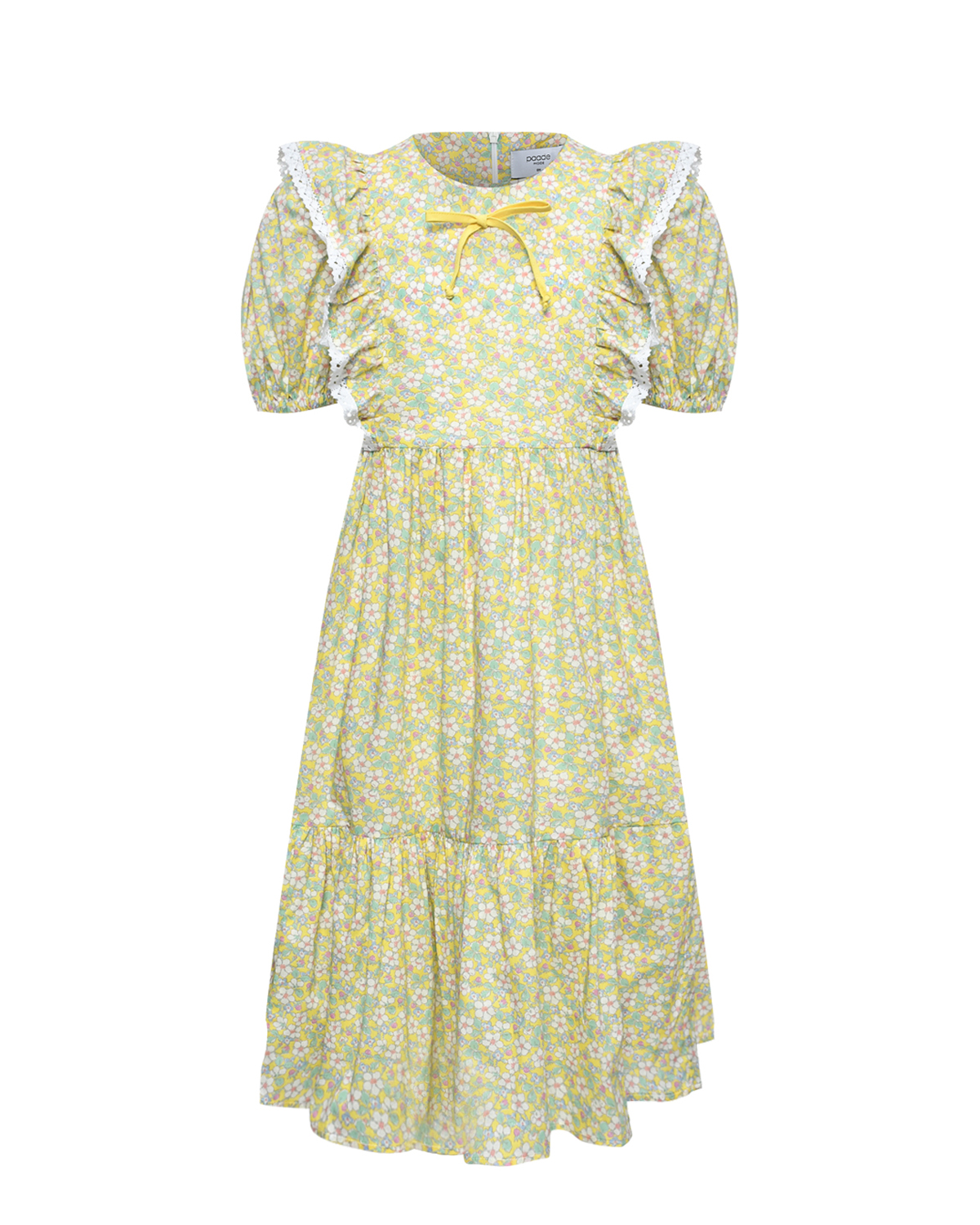 Платье с рюшами и цветочным принтом Paade Mode, размер 140 - фото 1