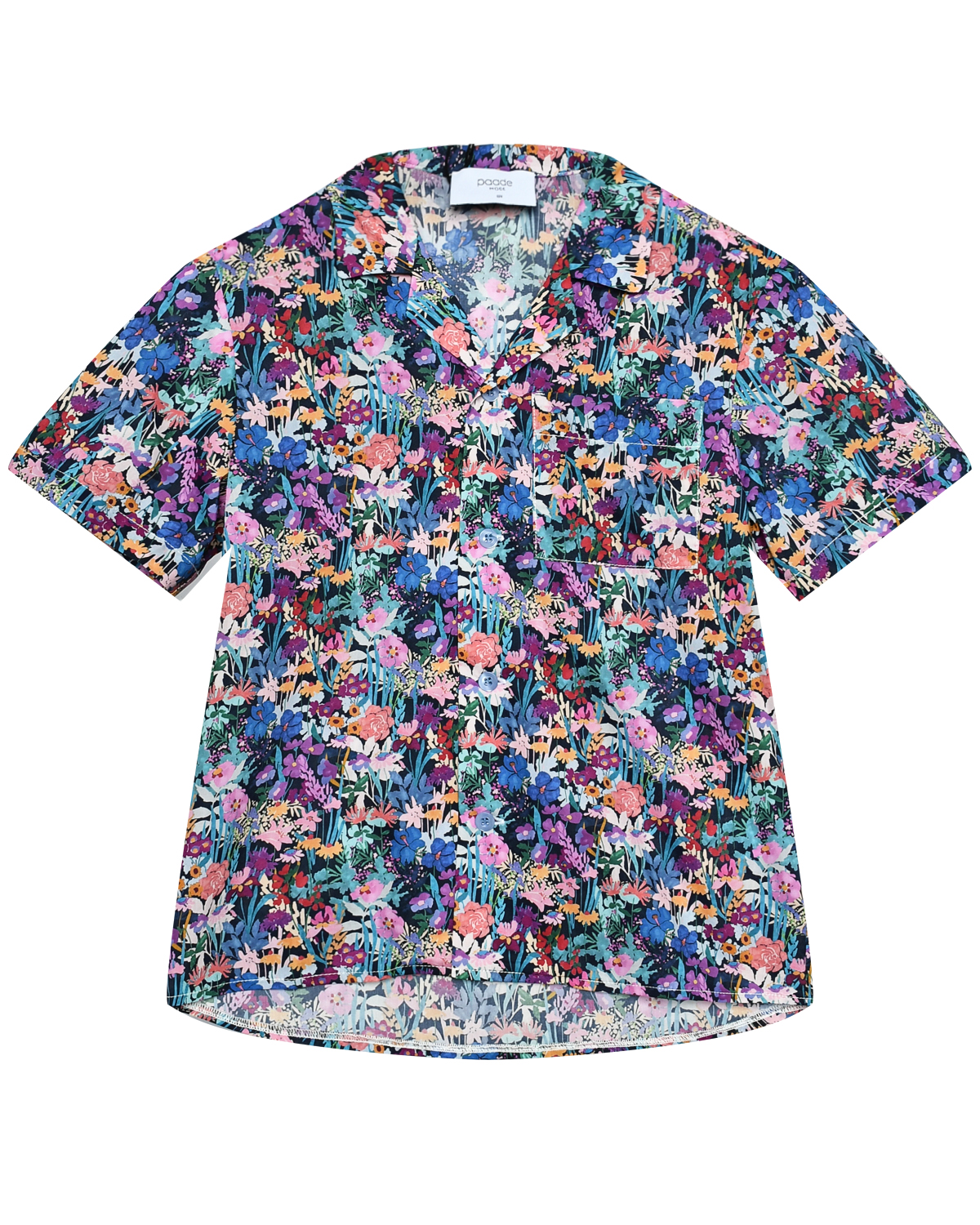 Рубашка с цветочным принтом Paade Mode