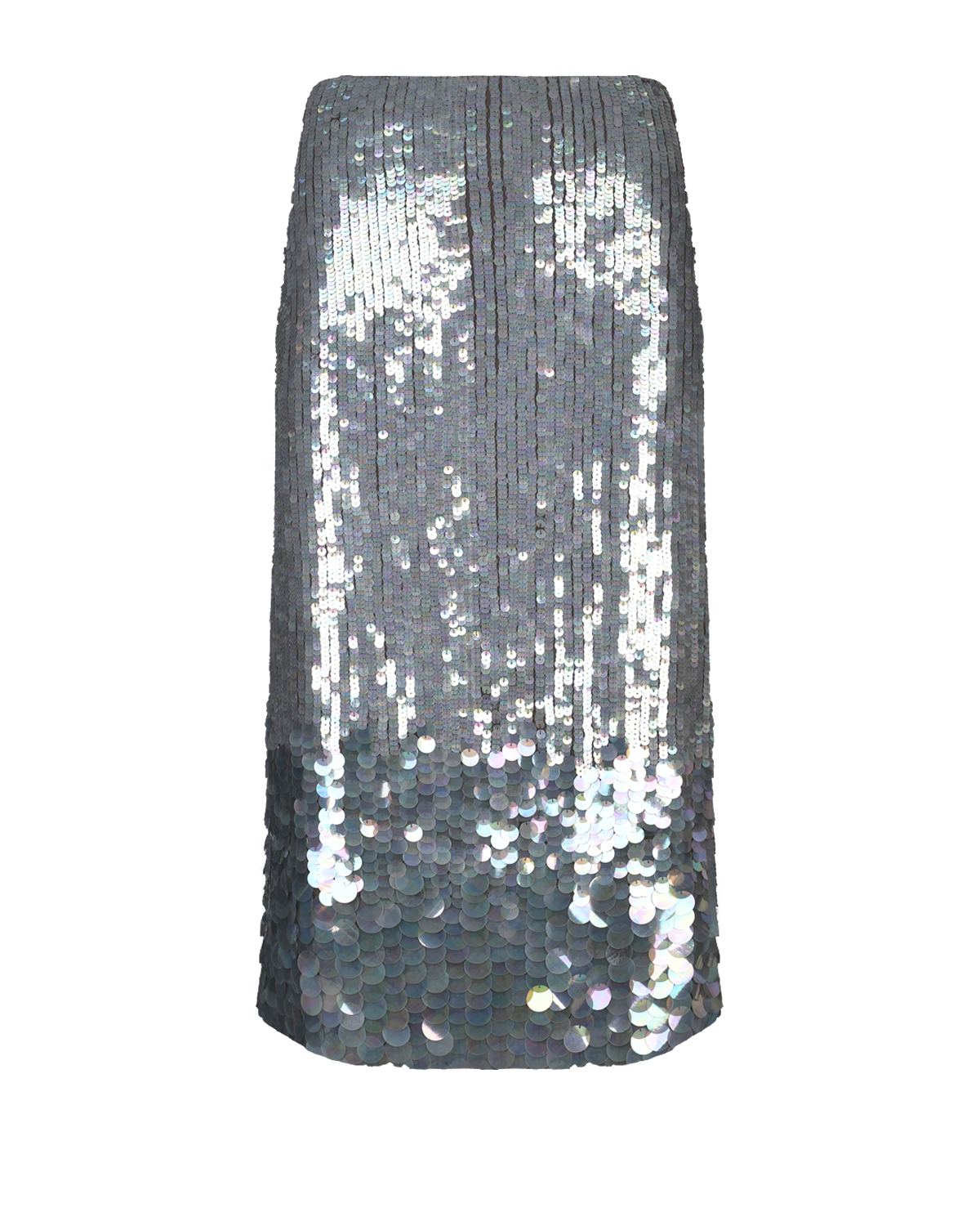 Юбка с пайетками, серая Parosh