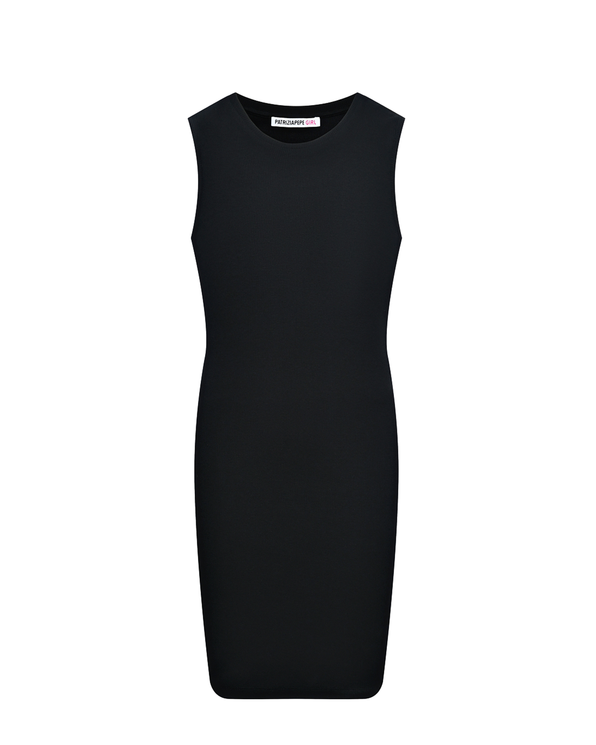 Платье с вырезами по бокам, черное Patrizia Pepe, размер 164, цвет нет цвета - фото 1