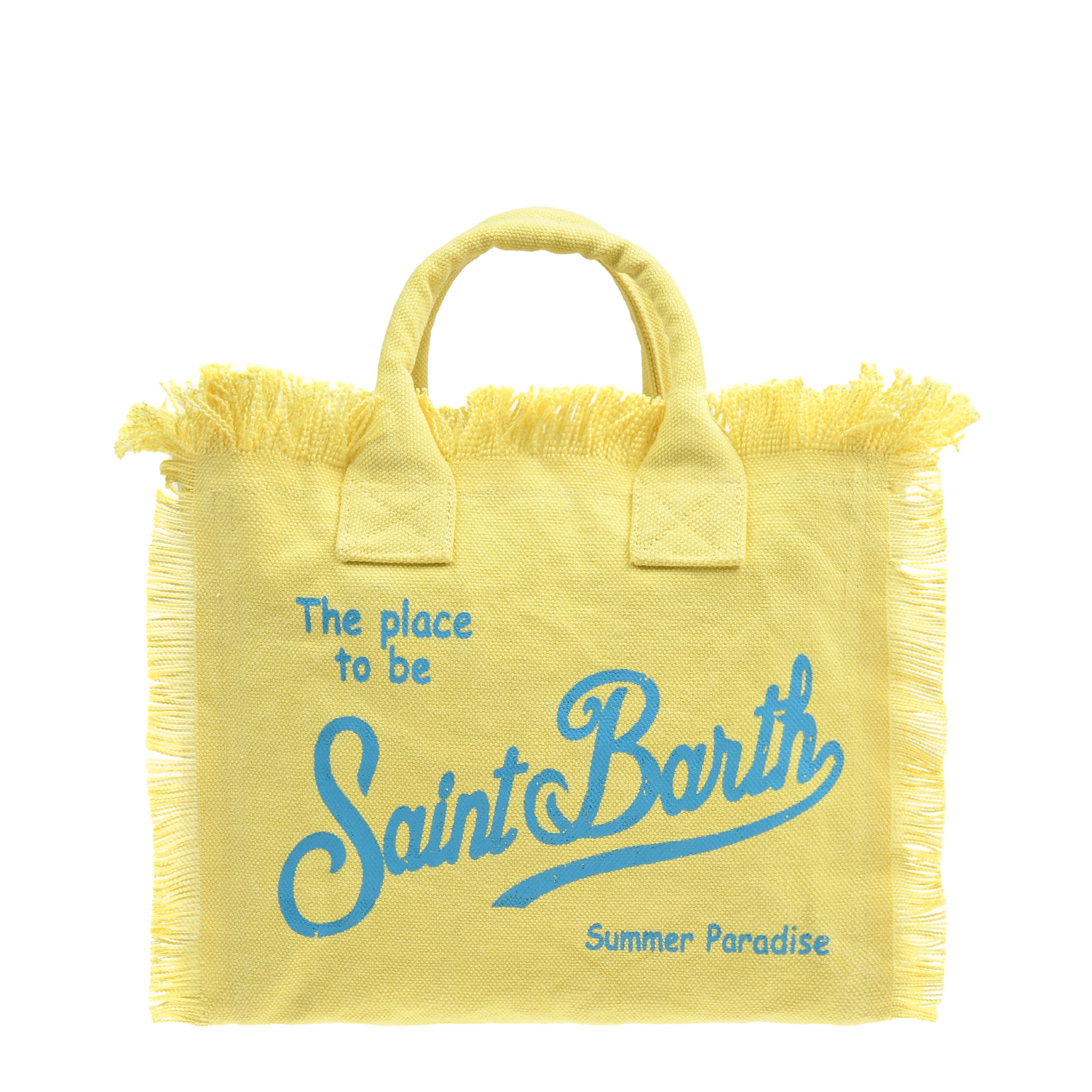 Сумка с лого, желтая Saint Barth, размер unica, цвет нет цвета