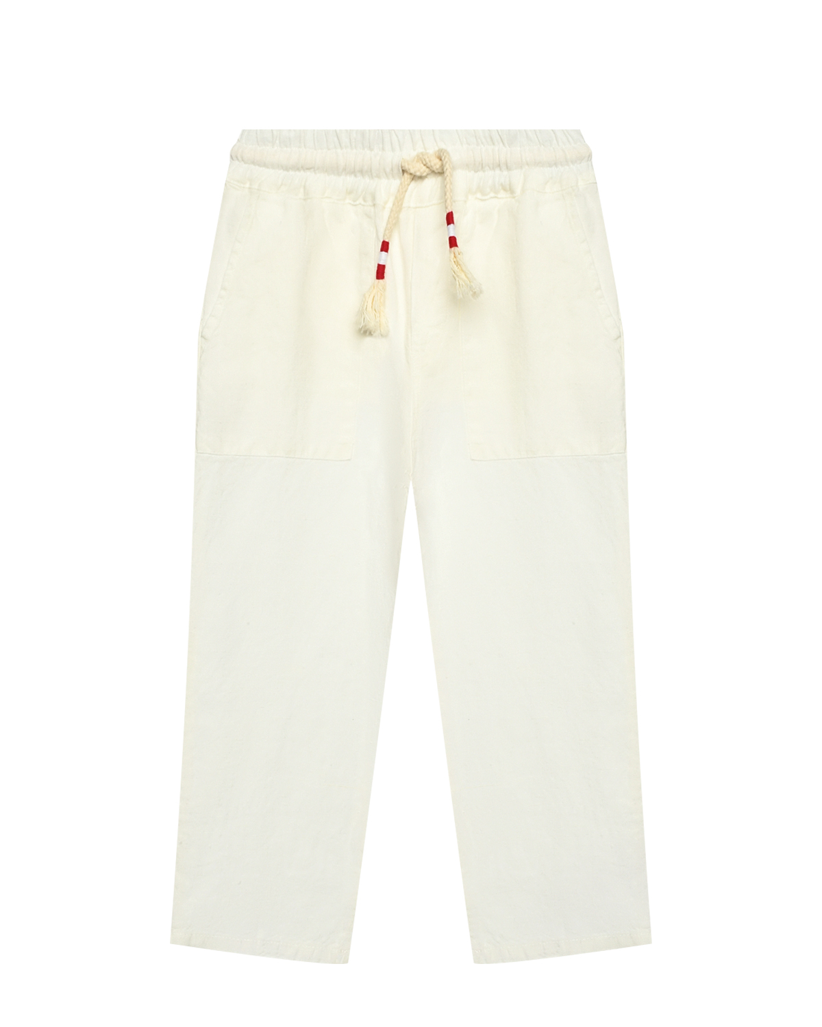 Льняные брюки, белые Saint Barth, размер 164, цвет нет цвета