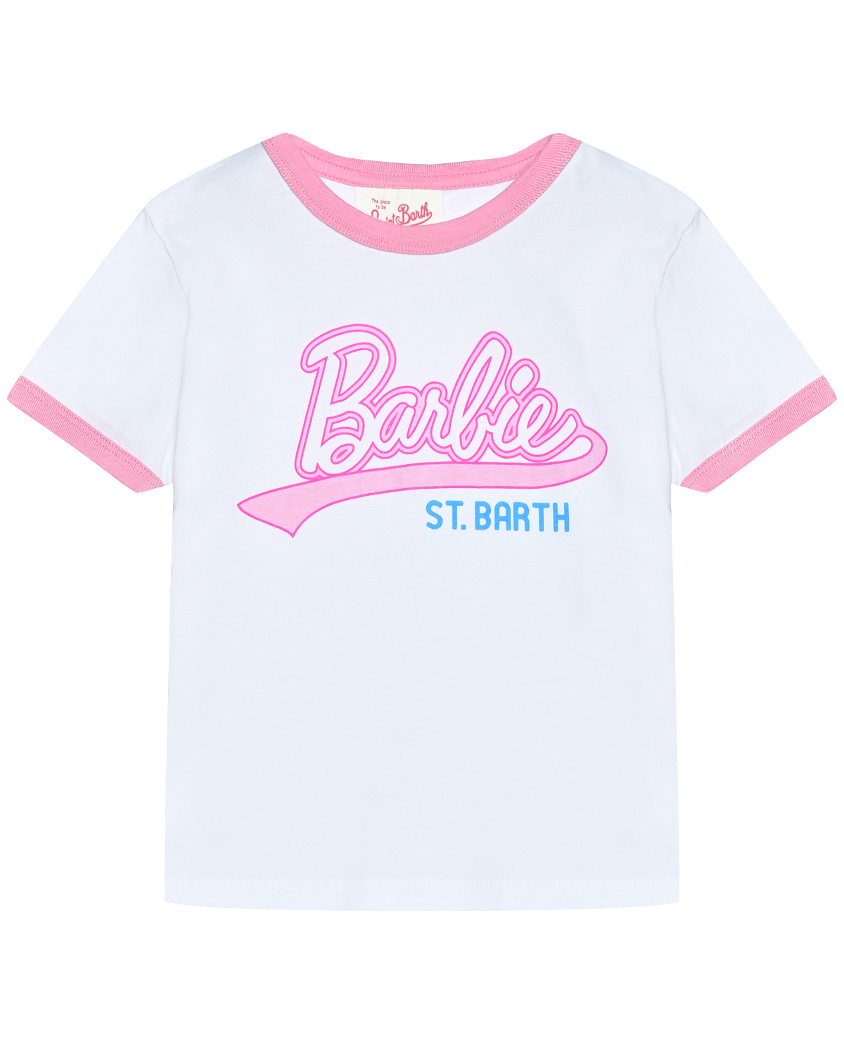 Футболка с принтом "Barbie" Saint Barth, размер 164, цвет нет цвета