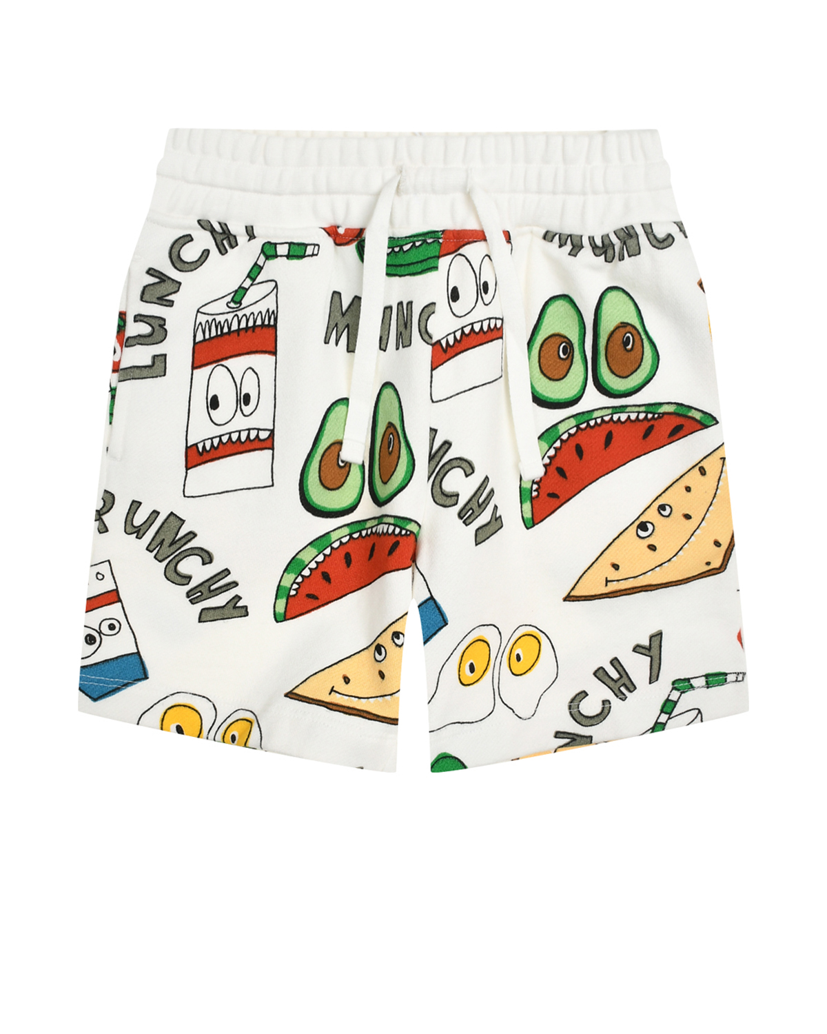 Бермуды с принтом "фастфуд" Stella McCartney