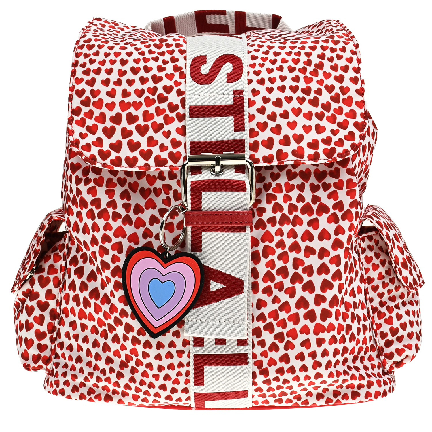 Рюкзак с принтом "сердца" Stella McCartney, размер unica, цвет нет цвета