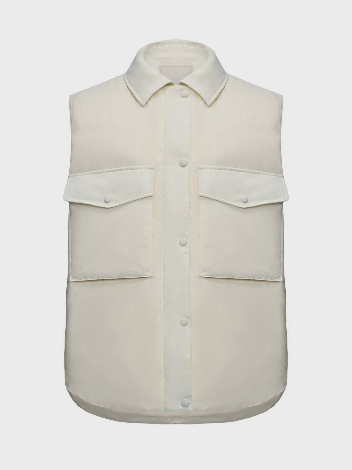 Жилет с наладными карманами Yves Salomon
