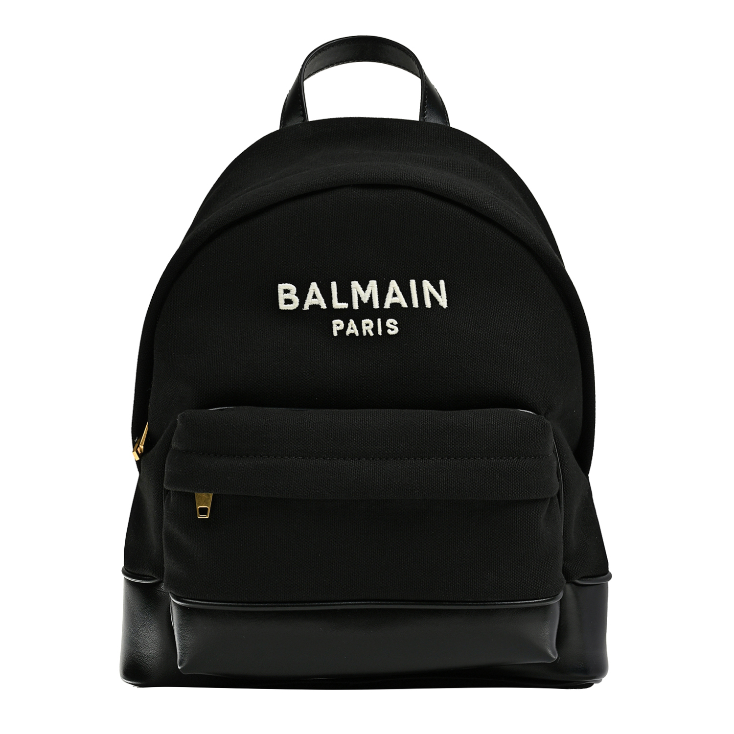 Рюкзак комбинированный, белое лого Balmain