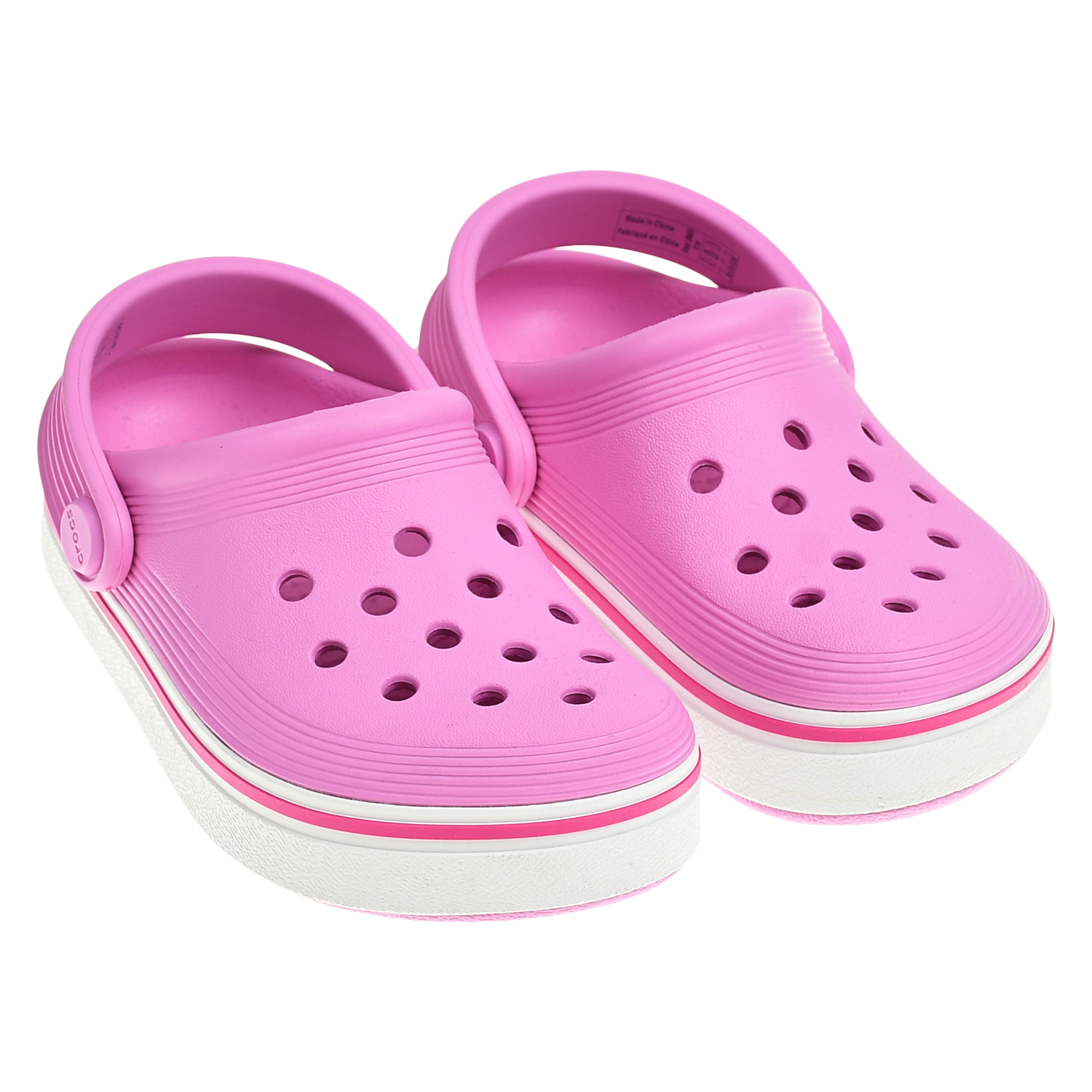 Сланцы розового цвета Crocs