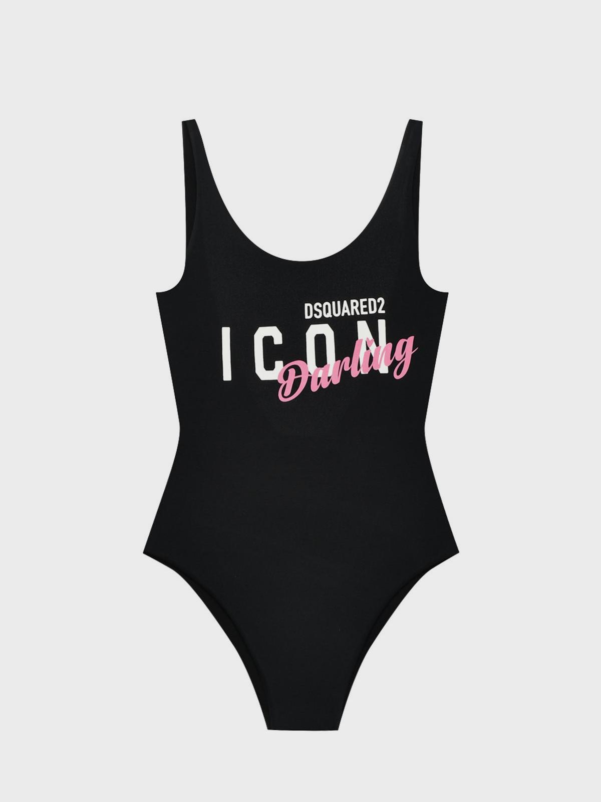 Купальник с принтом "ICON Darling" Dsquared2
