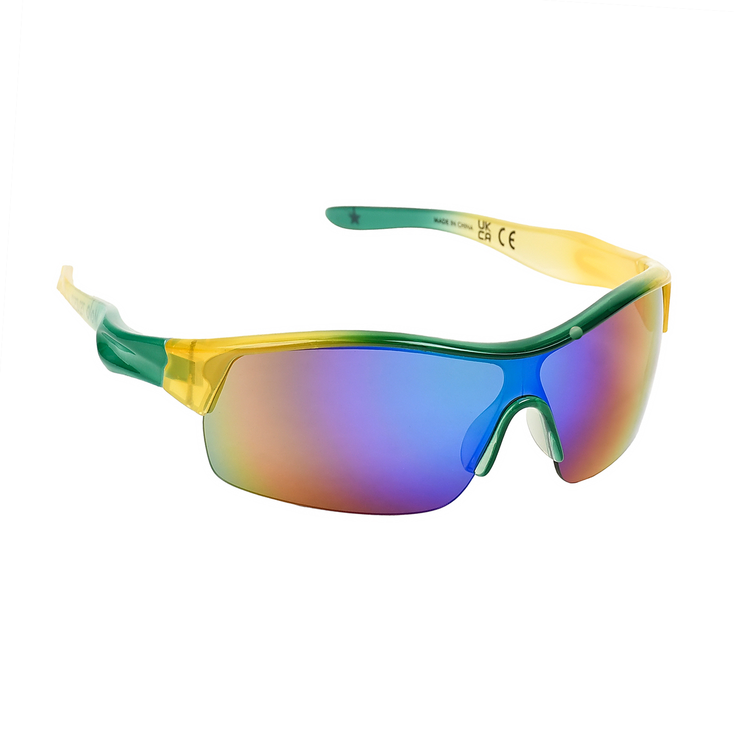 Солнцезащитные очки, градиент Molo очки для плавания взрослые с зеркальными стёклами sportex b31549 a желто голубой