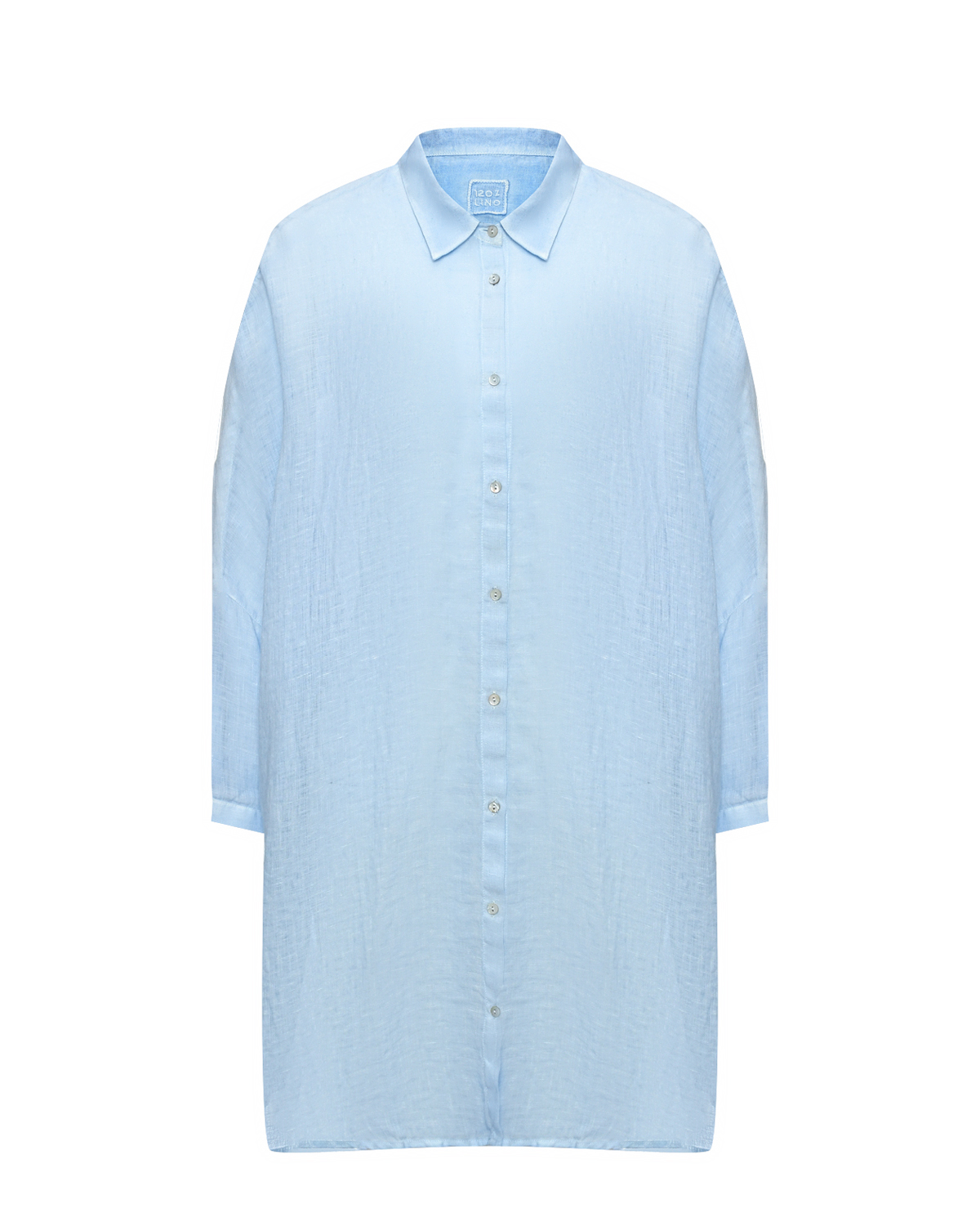 Льняная рубашка oversize 120% Lino, размер 46, цвет нет цвета