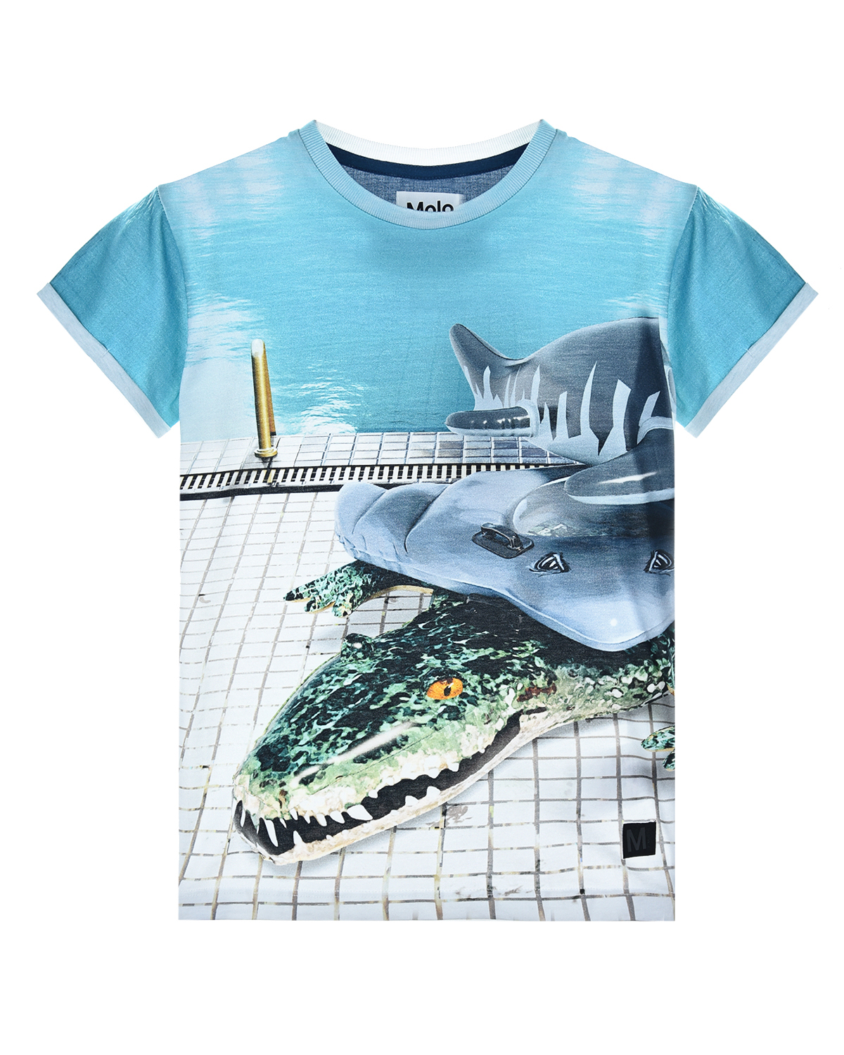 

Футболка с принтом "Pool Side" Molo детская, Мультиколор, Футболка с принтом "Pool Side" Molo детская