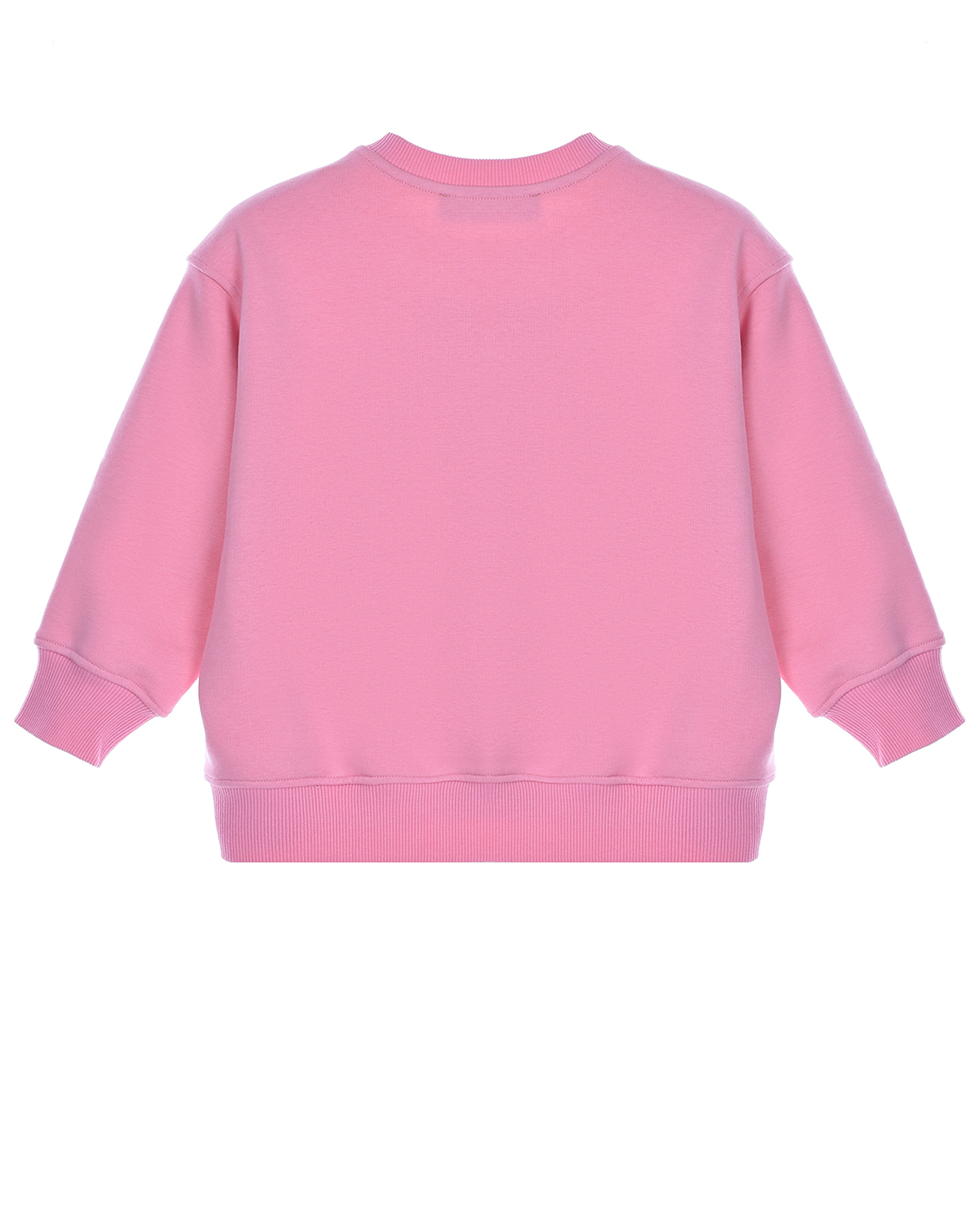 Розовый свитшот из футера Dan Maralex детский, размер 104, цвет нет цвета - фото 2