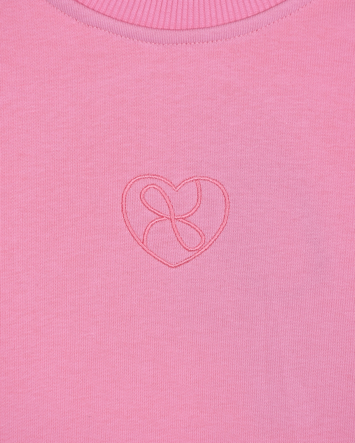 Розовый свитшот из футера Dan Maralex детский, размер 104, цвет нет цвета - фото 3