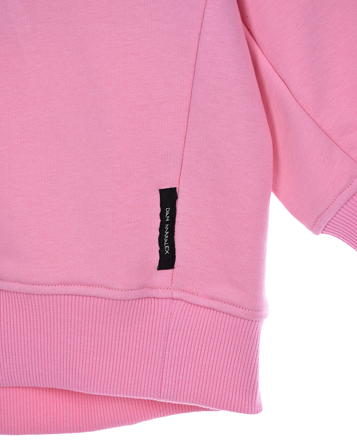 Розовый свитшот из футера Dan Maralex детский, размер 104, цвет нет цвета - фото 4
