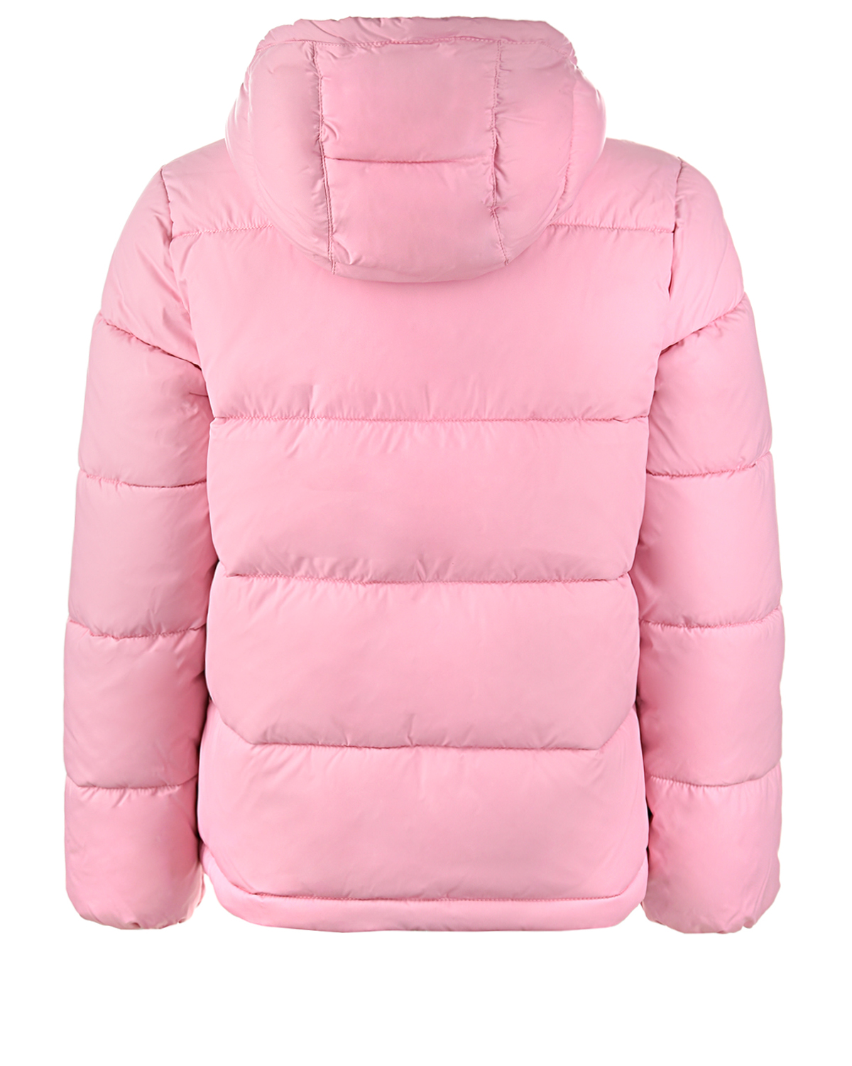 Розовая куртка с капюшоном Calvin Klein детская, размер 176, цвет розовый - фото 2