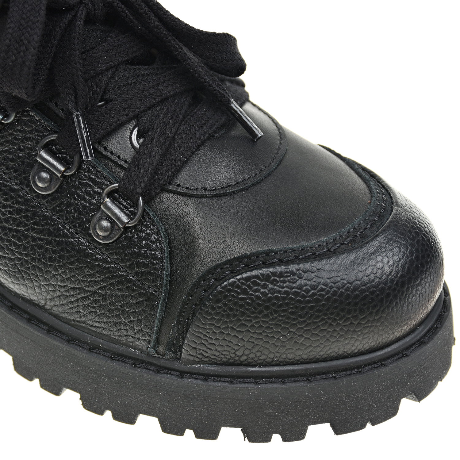 Черные ботинки с мехом Dsquared2 - фото 8
