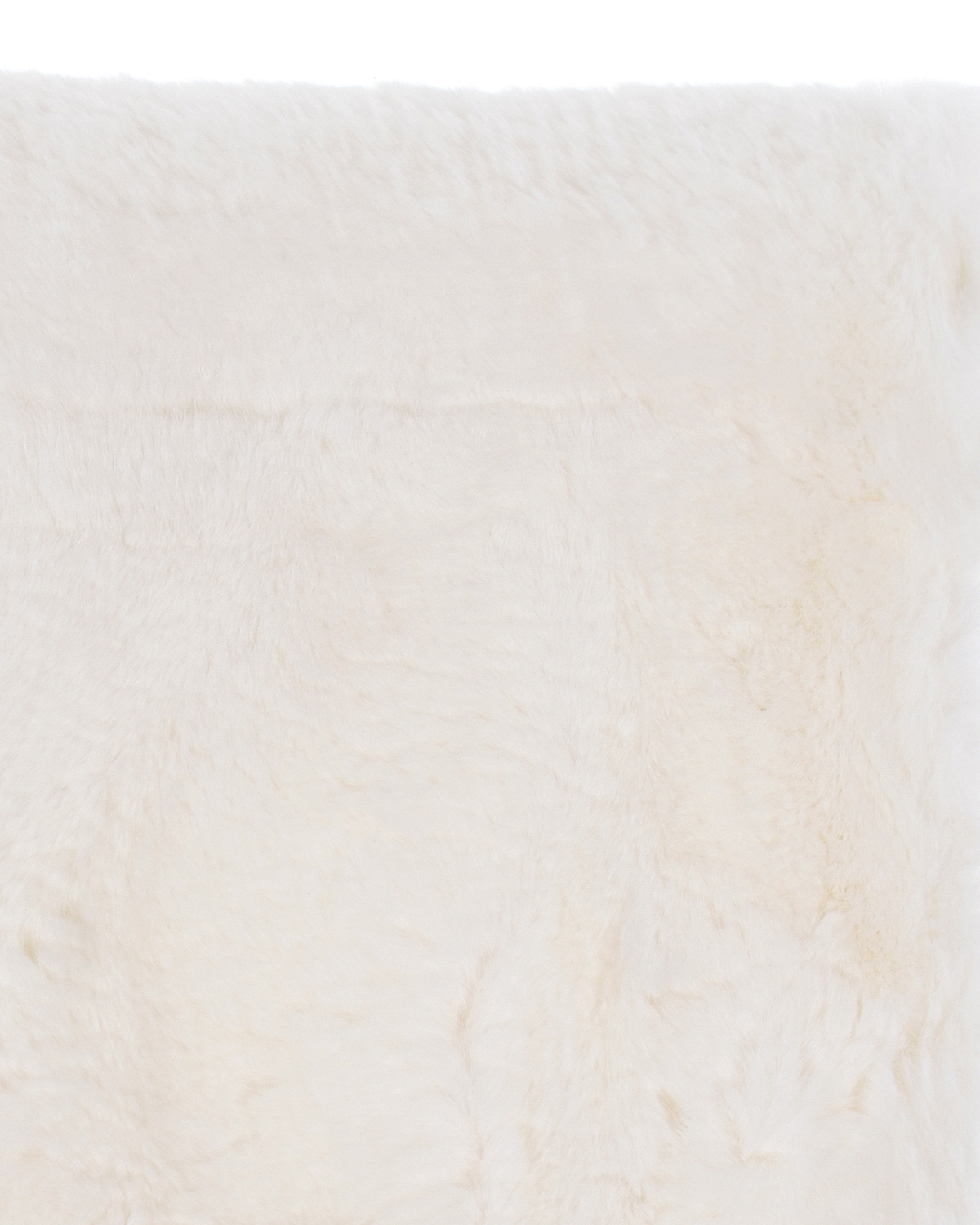 Белый снуд из меха кролика рекс Yves Salomon детский - фото 3