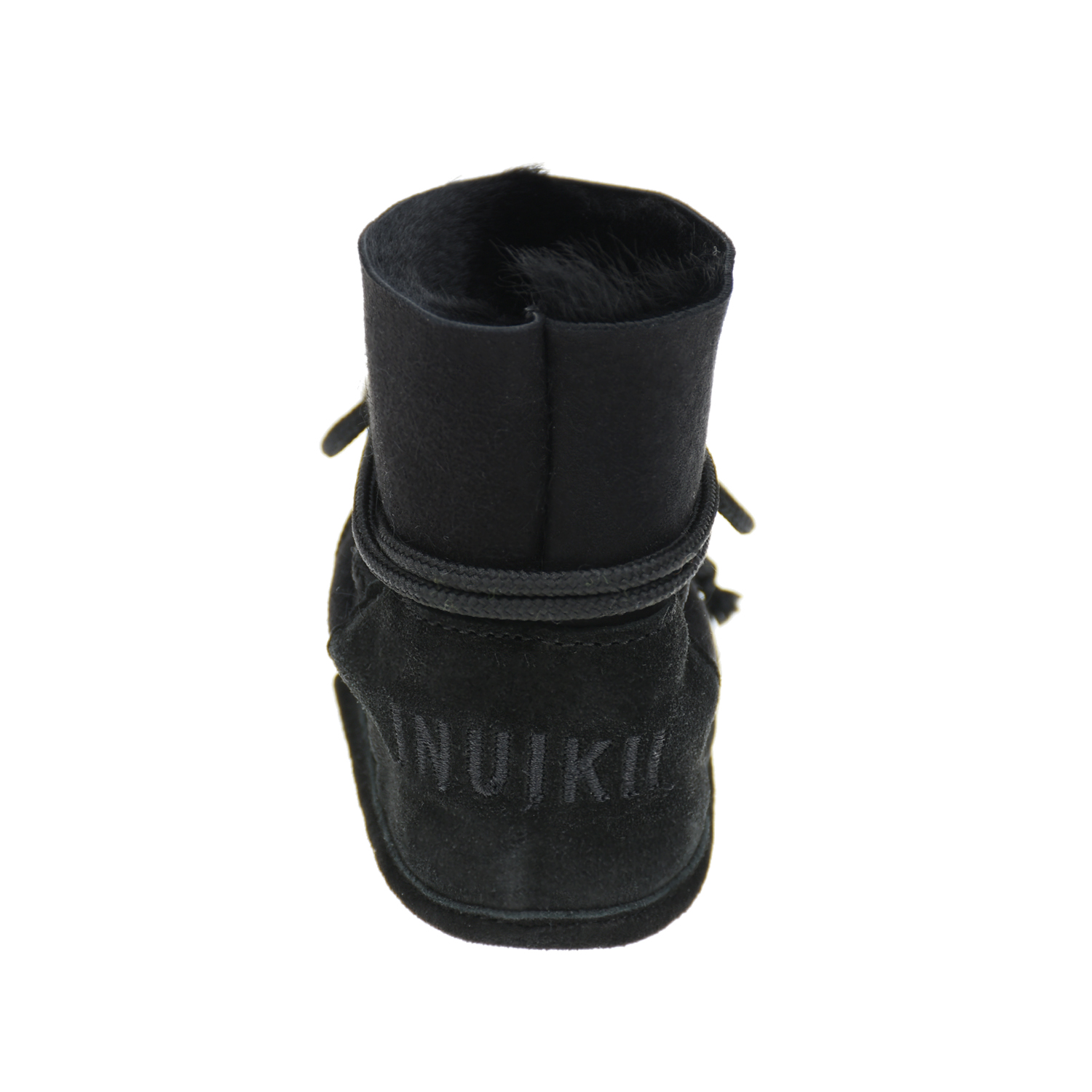 Черные пинетки-мунбуты INUIKII детские, размер 19, цвет черный - фото 3
