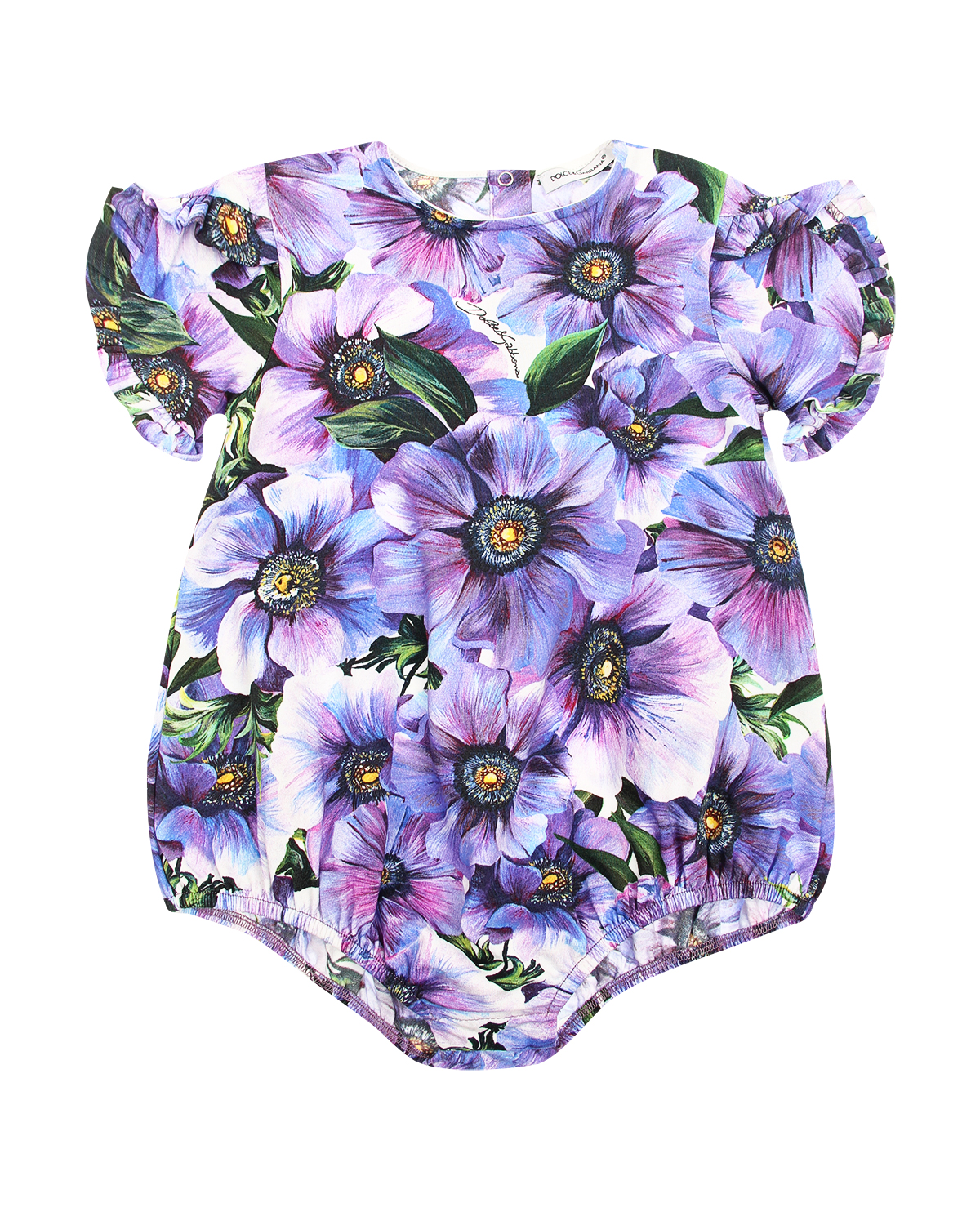 Песочник с цветочным принтом Dolce&Gabbana детский