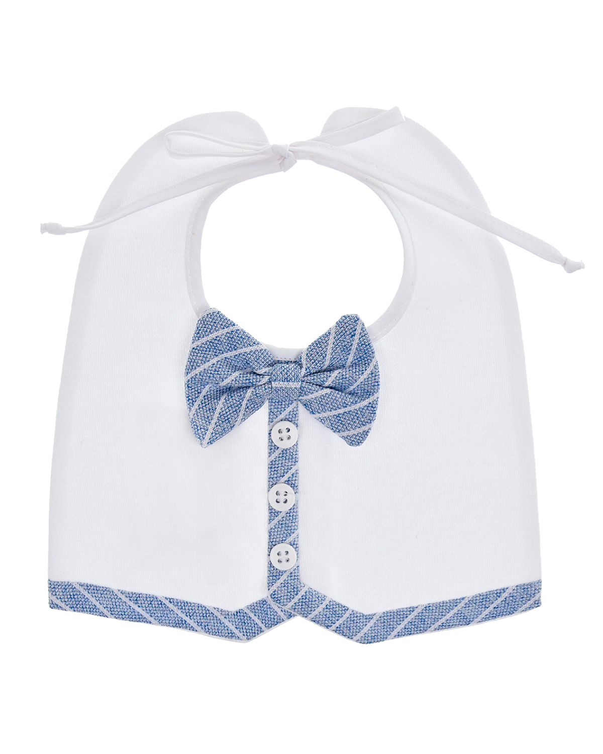 

Слюнявчик с бантом Aletta детский, Мультиколор, Слюнявчик с бантом Aletta детский