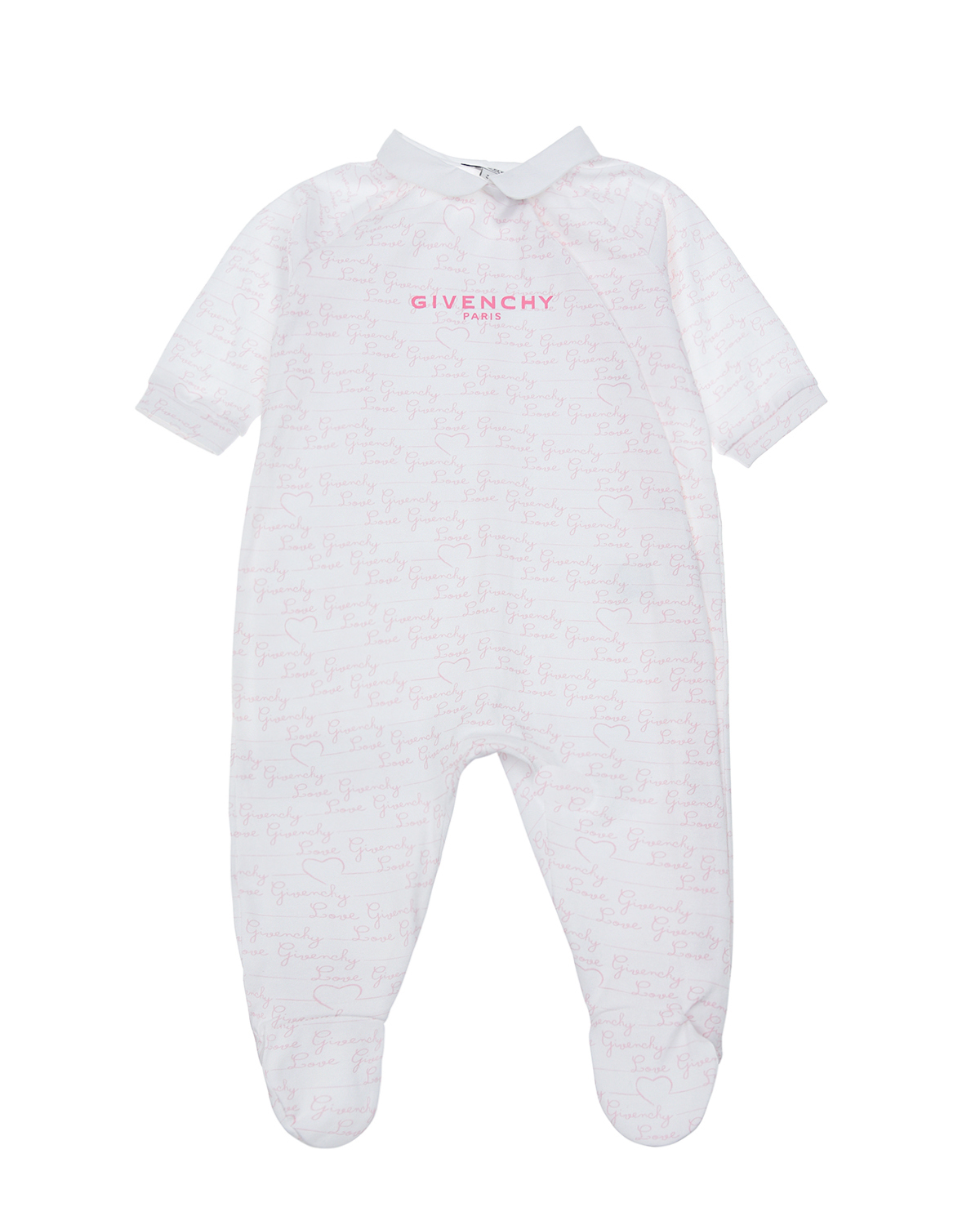 Подарочный набор с принтом "сердце" Givenchy детский, размер 56, цвет розовый - фото 2