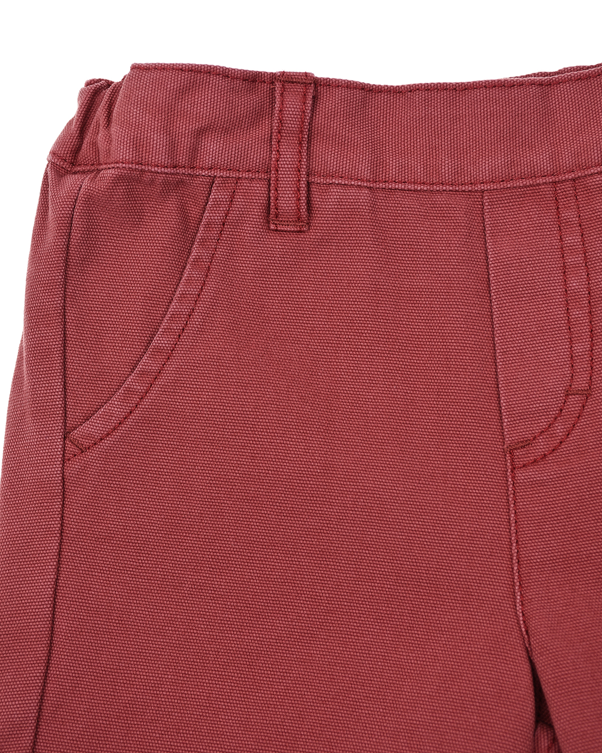 Поплиновые шорты терракотового цвета Tartine et Chocolat детские, размер 74 - фото 4