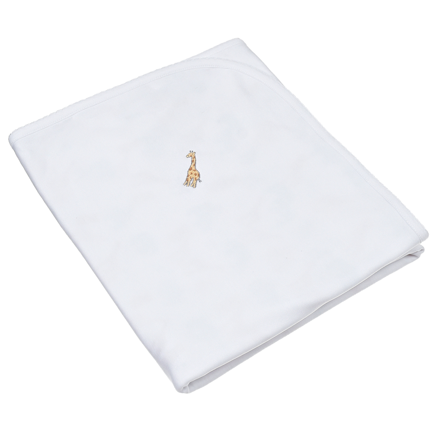 Одеяло с вышивкой "SAFARI ANIMALS" Lyda Baby, размер unica, цвет белый - фото 1