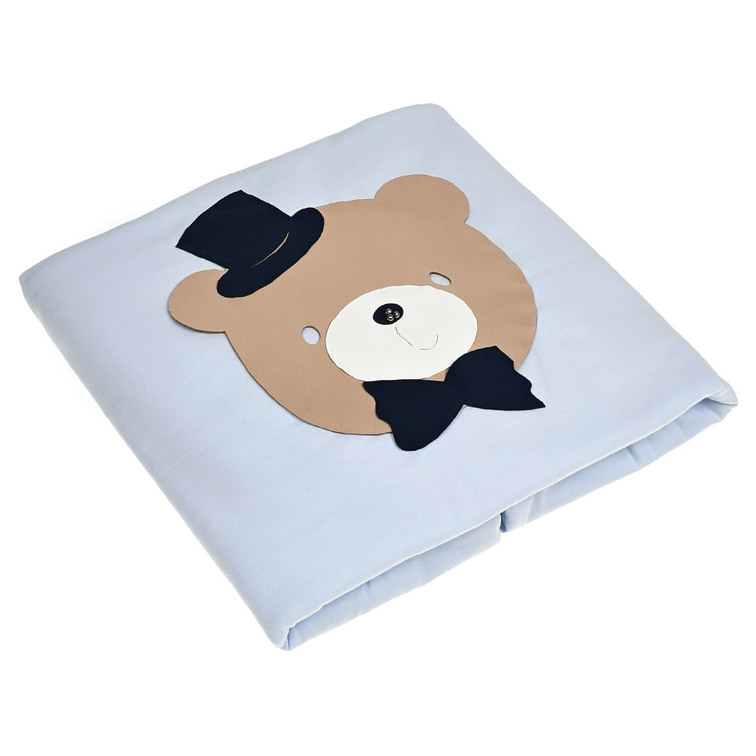 Одеяло с аппликацией "медвежонок" Story Loris, размер unica, цвет нет цвета - фото 1