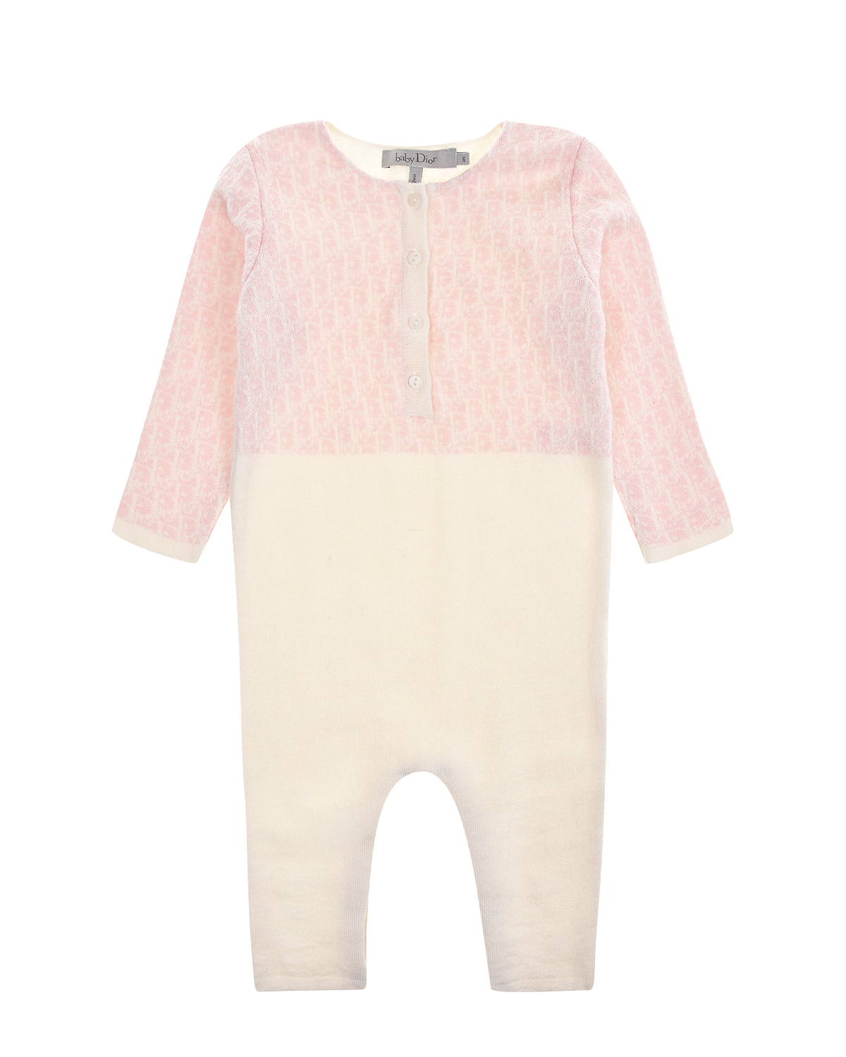 

Комбинезон из хлопка и кашемира Dior, Розовый, Комбинезон из хлопка и кашемира Dior