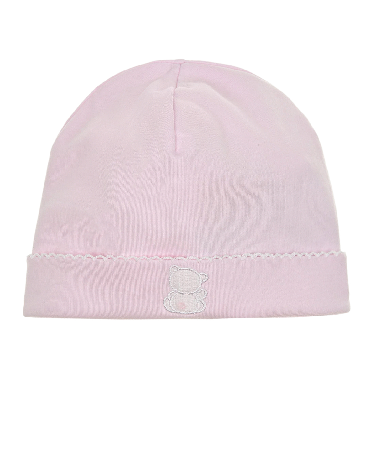 

Розовая шапка с вышивкой "мишки" Kissy Kissy детская, Розовый, Розовая шапка с вышивкой "мишки" Kissy Kissy детская