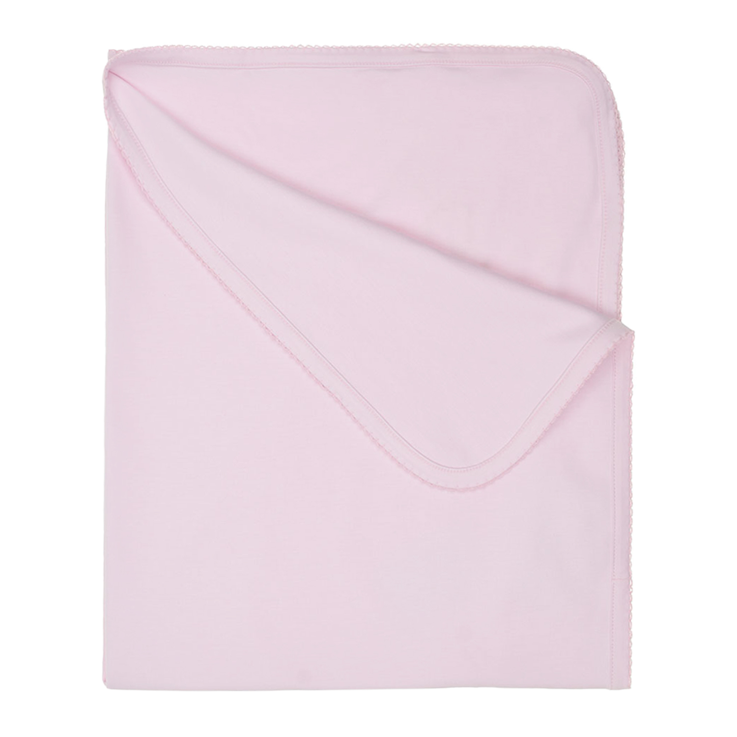 Розовый плед с цветочной вышивкой Kissy Kissy детский, размер unica - фото 2
