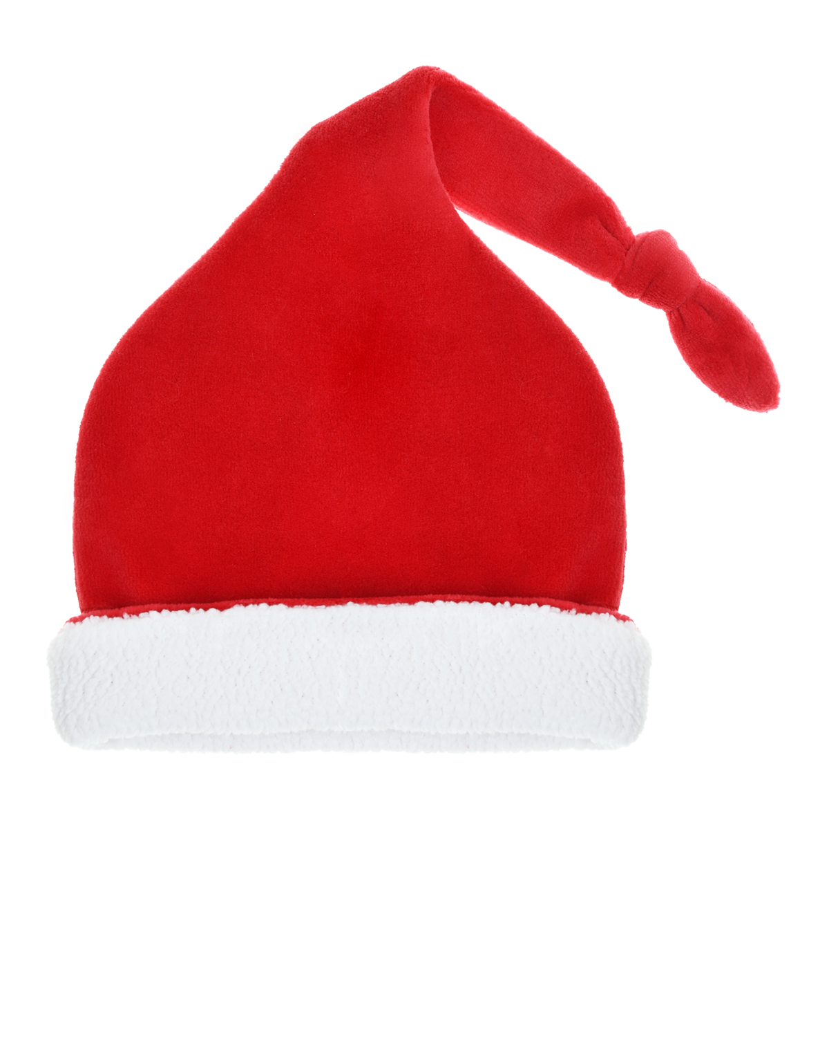 Красная шапка-колпак с белой опушкой Kissy Kissy, размер 56, цвет красный
