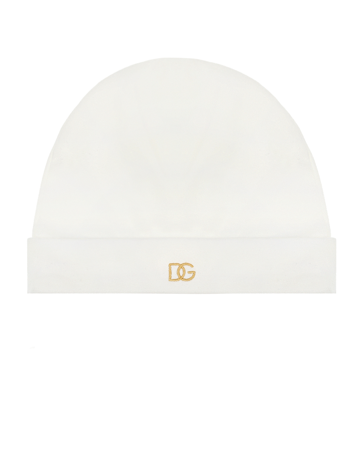 Комплект: комбинезон, шапочка и слюнявчик, кремовый Dolce&Gabbana детский, размер 62 - фото 6