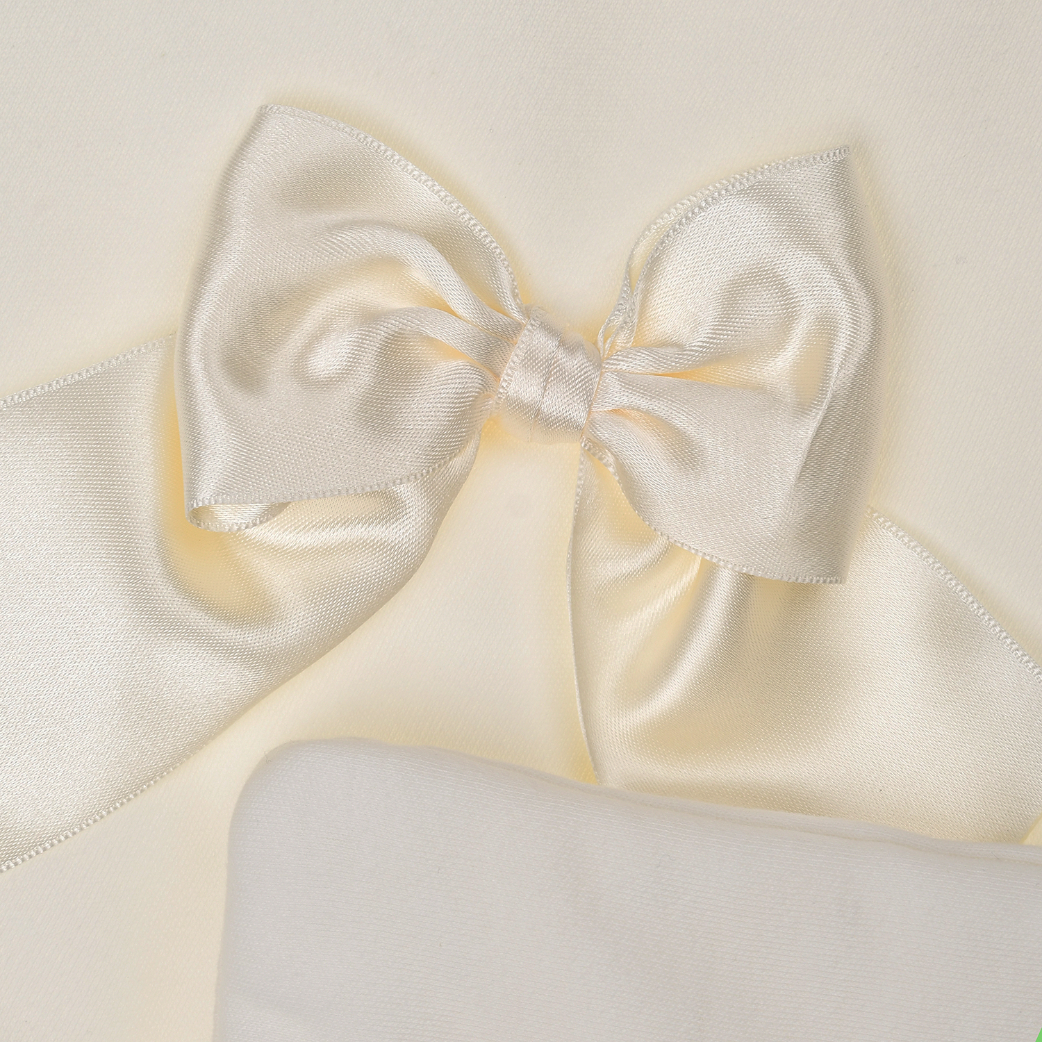 Белое одеяло с лого и бантами, 70x80 см La Perla детское, размер unica, цвет белый - фото 3
