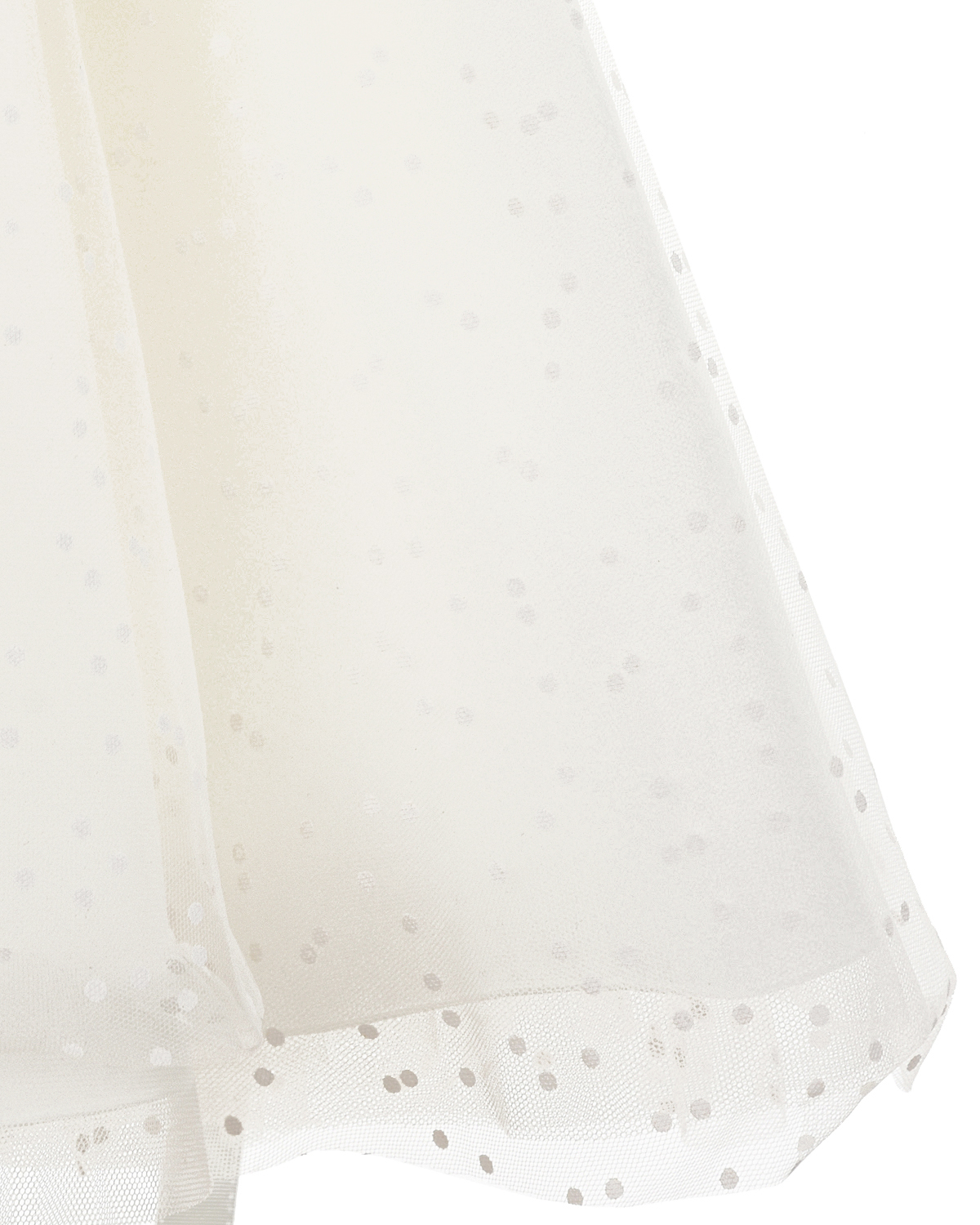 Белое платье с рукавами-крылышками и стразами Aletta детское, размер 152, цвет белый - фото 4
