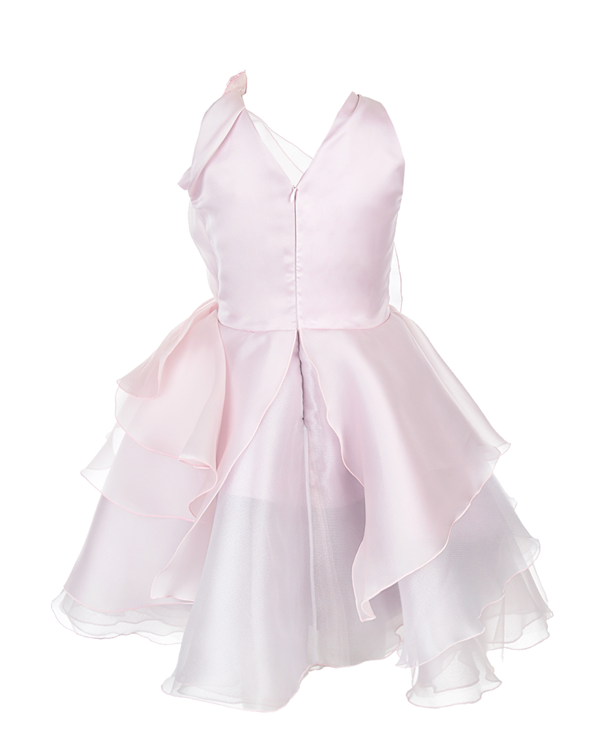 Розовое платье из шелка Yudashkin Kids детское - фото 3