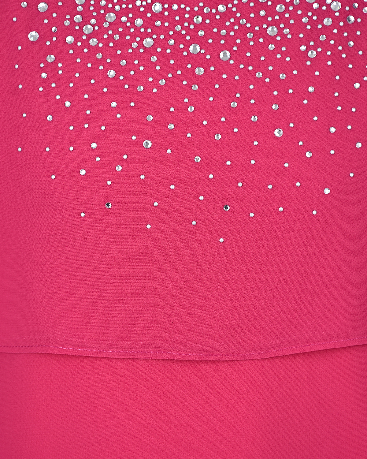 Розовое многослойное платье с пелериной Aletta детское - фото 3