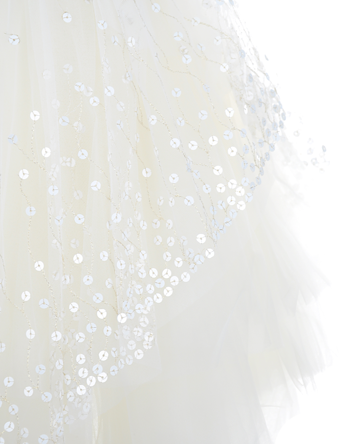 Платье с пайетками Monnalisa детское - фото 4