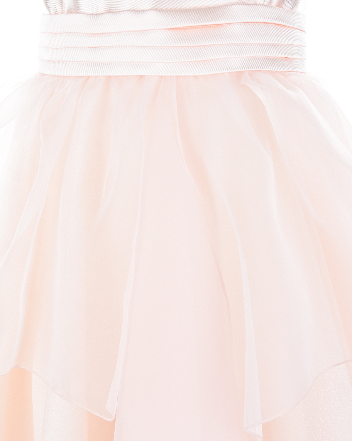 Розовое платье с аппликациями Aletta детское - фото 4