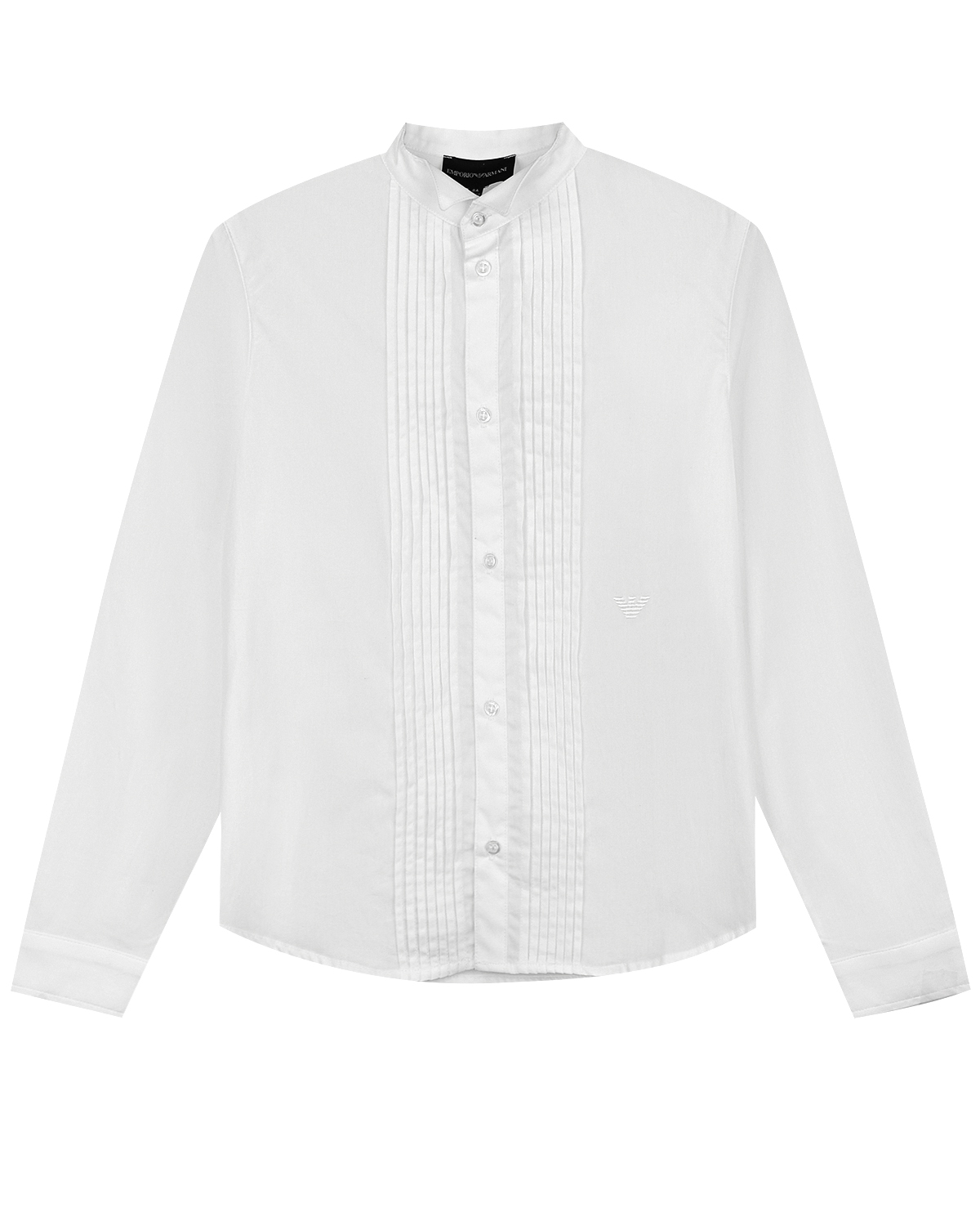 Белая рубашка под смокинг Emporio Armani