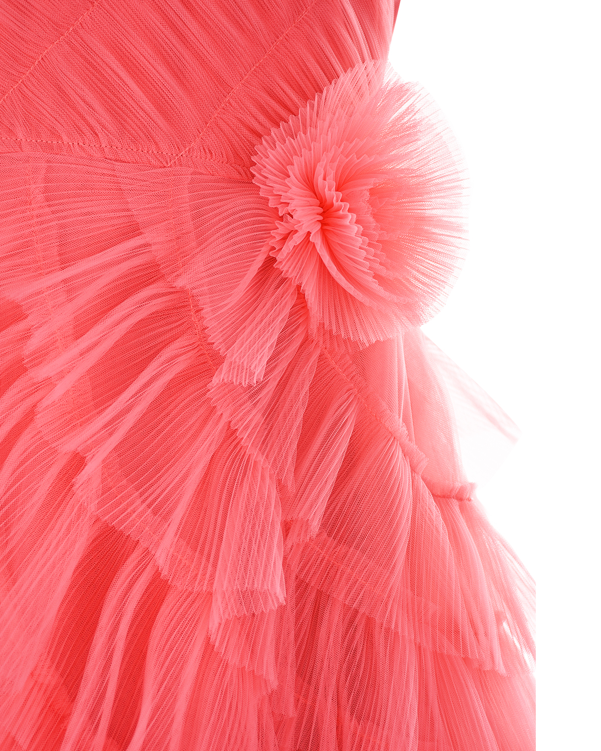 Розовое платье с бантом Aletta детское - фото 5
