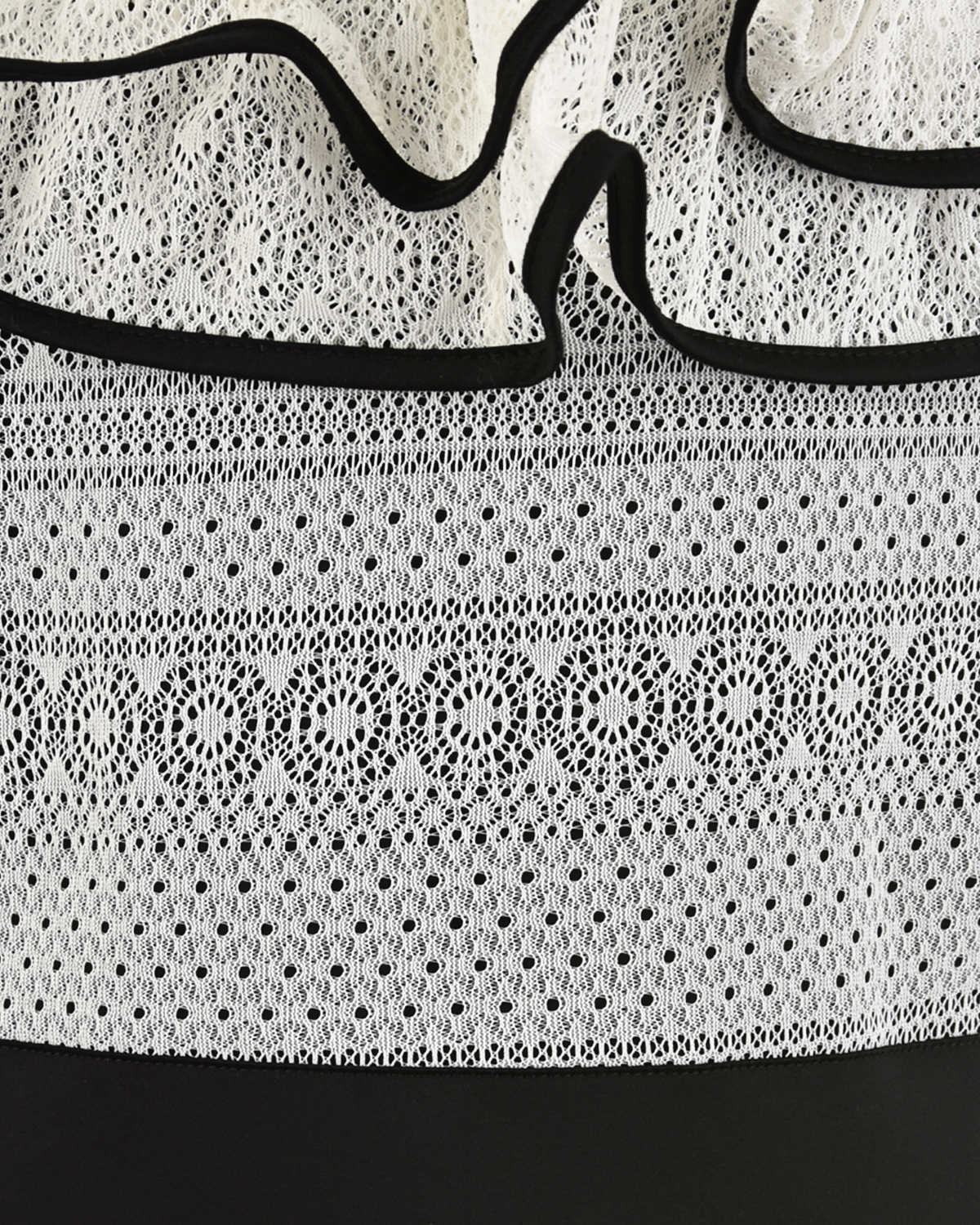 Кружевное платье с рюшами Nikolia детское, размер 128, цвет мультиколор - фото 3