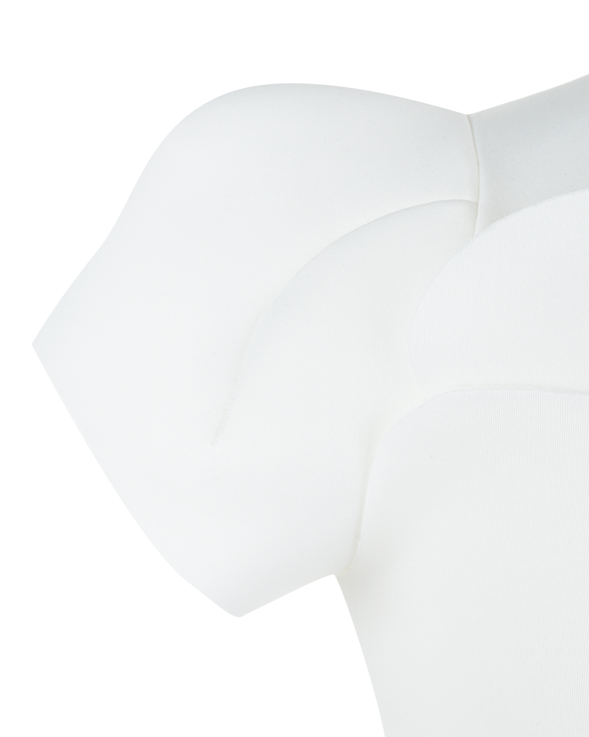 Белое платье декоративным вырезом Nikolia детское, размер 140, цвет белый - фото 3