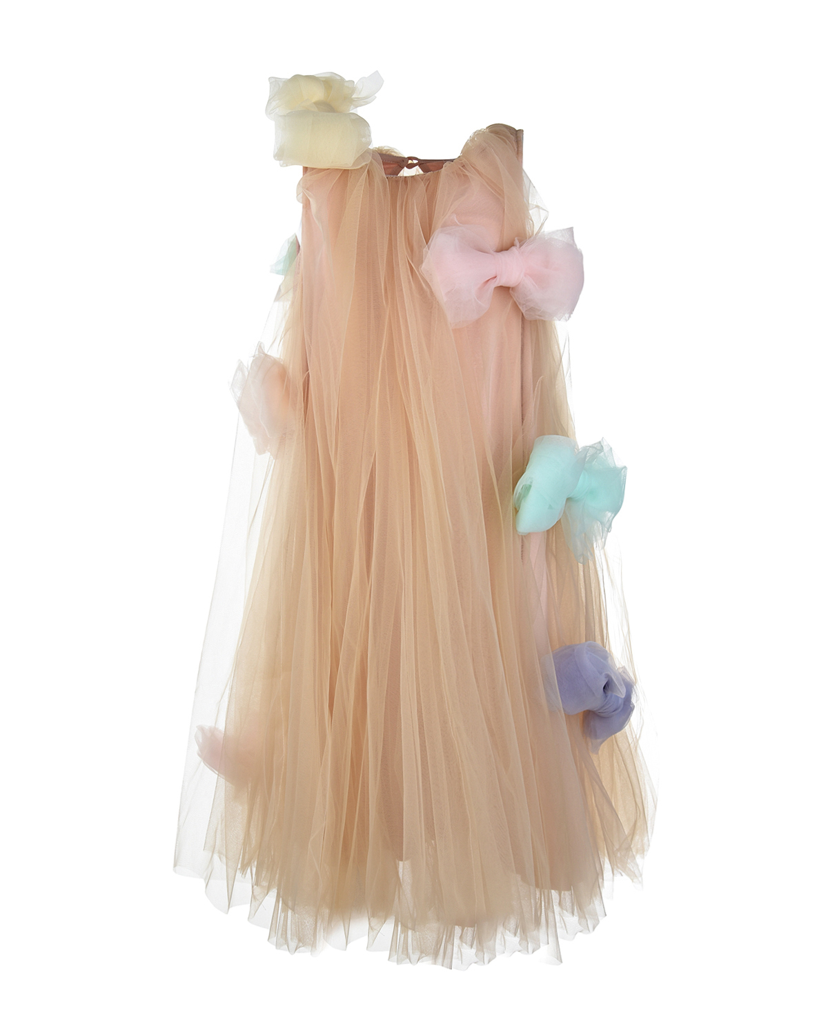 Купить Платье с разноцветными бантами Nikolia детское, Нет цвета, 100% полиэстер