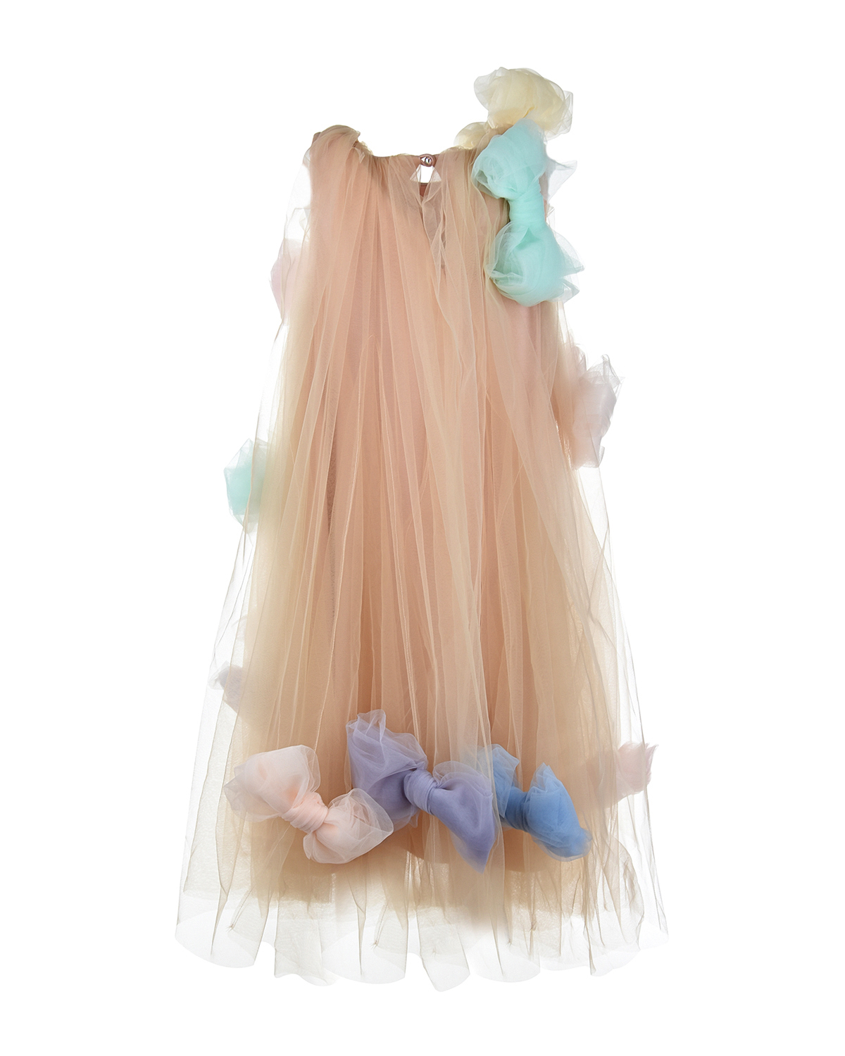 Платье с разноцветными бантами Nikolia детское, размер 116 - фото 2